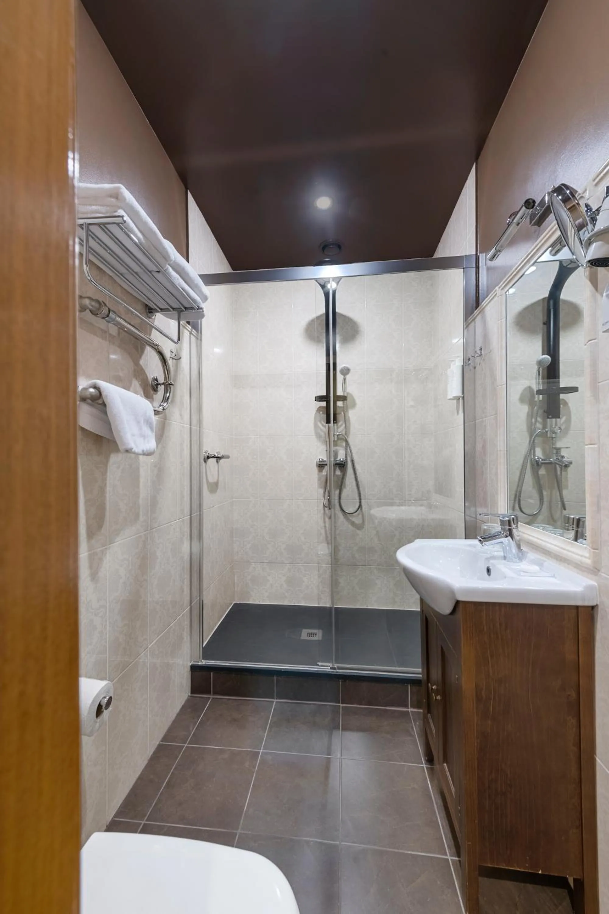 Shower in Hotel Jelgava