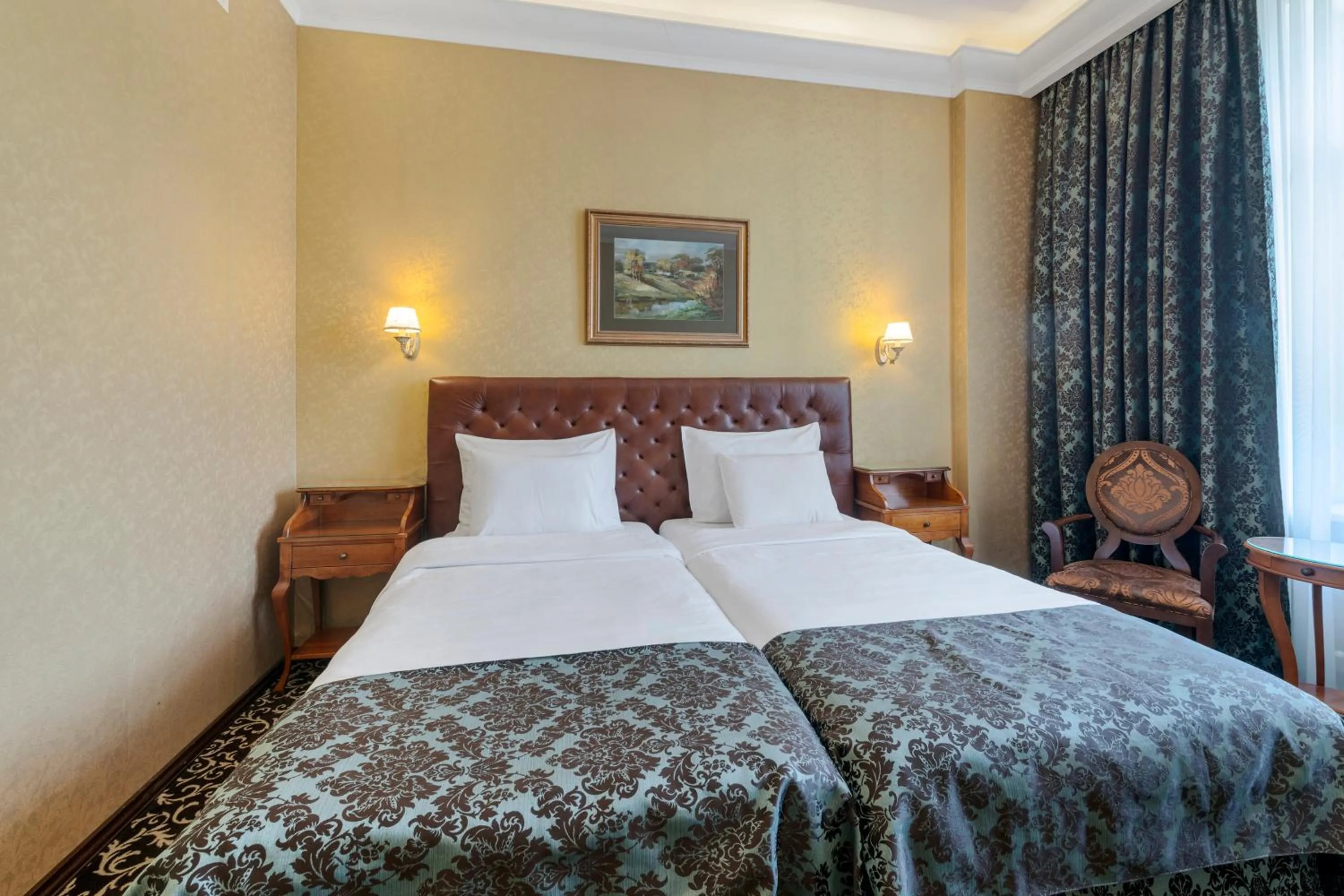 Bed in Hotel Jelgava