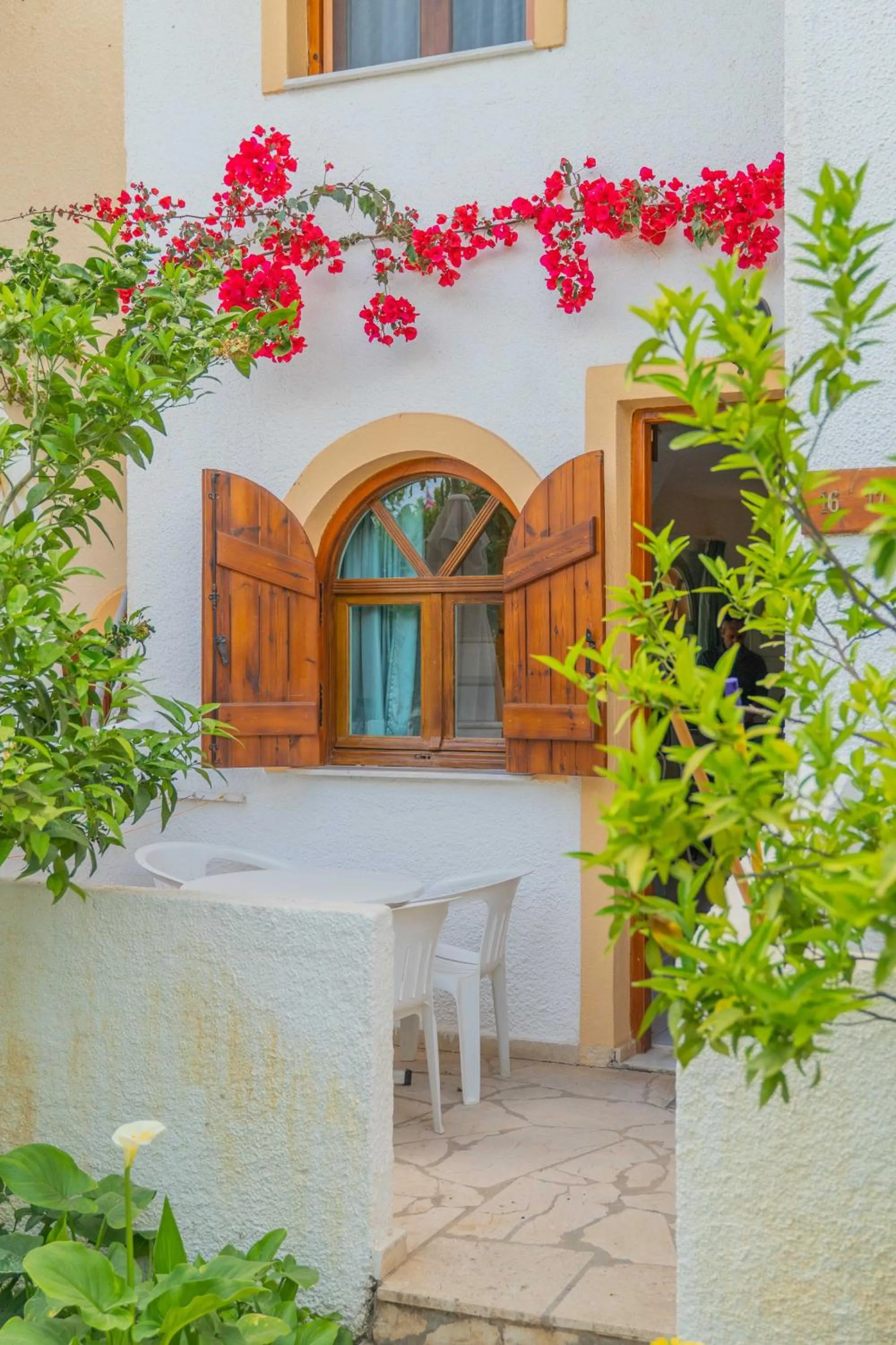 Balcony/Terrace in Kastro Studios Apartments