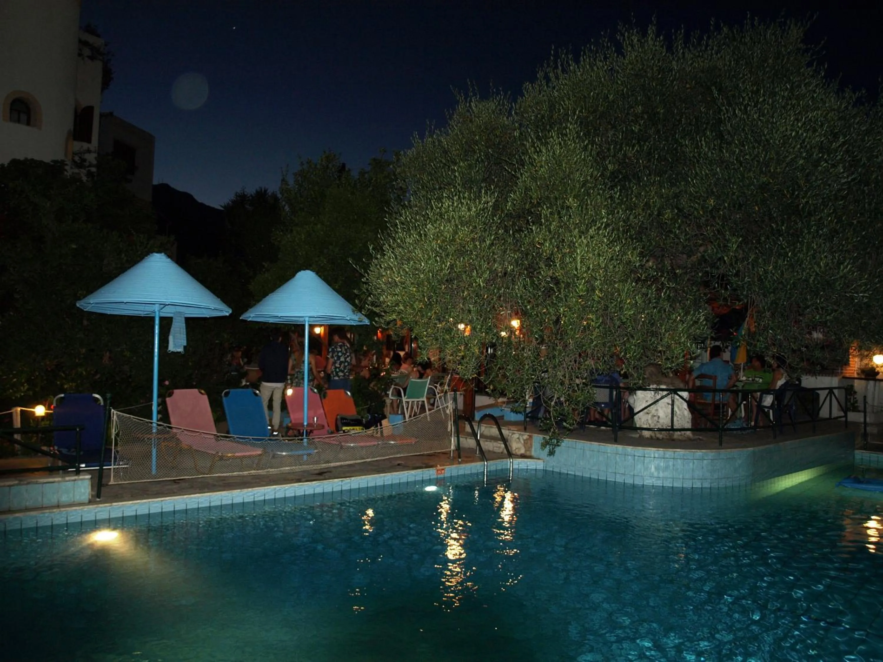 Swimming pool in Kastro Studios Apartments