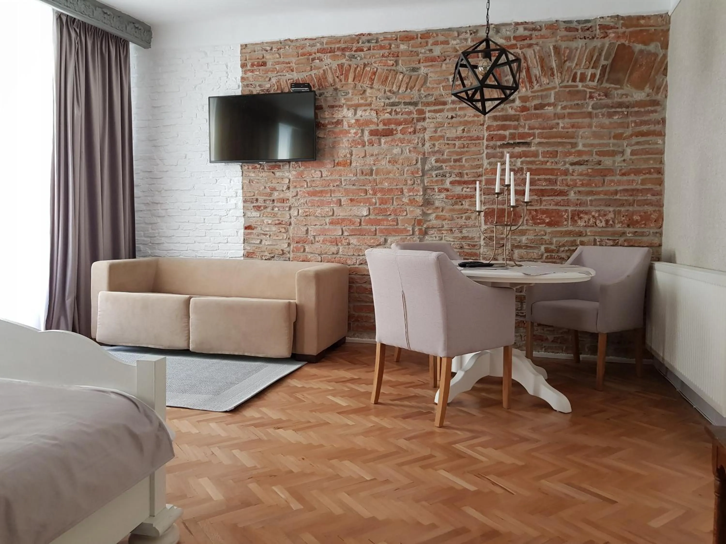 Living room, Bed in Alfa Studio