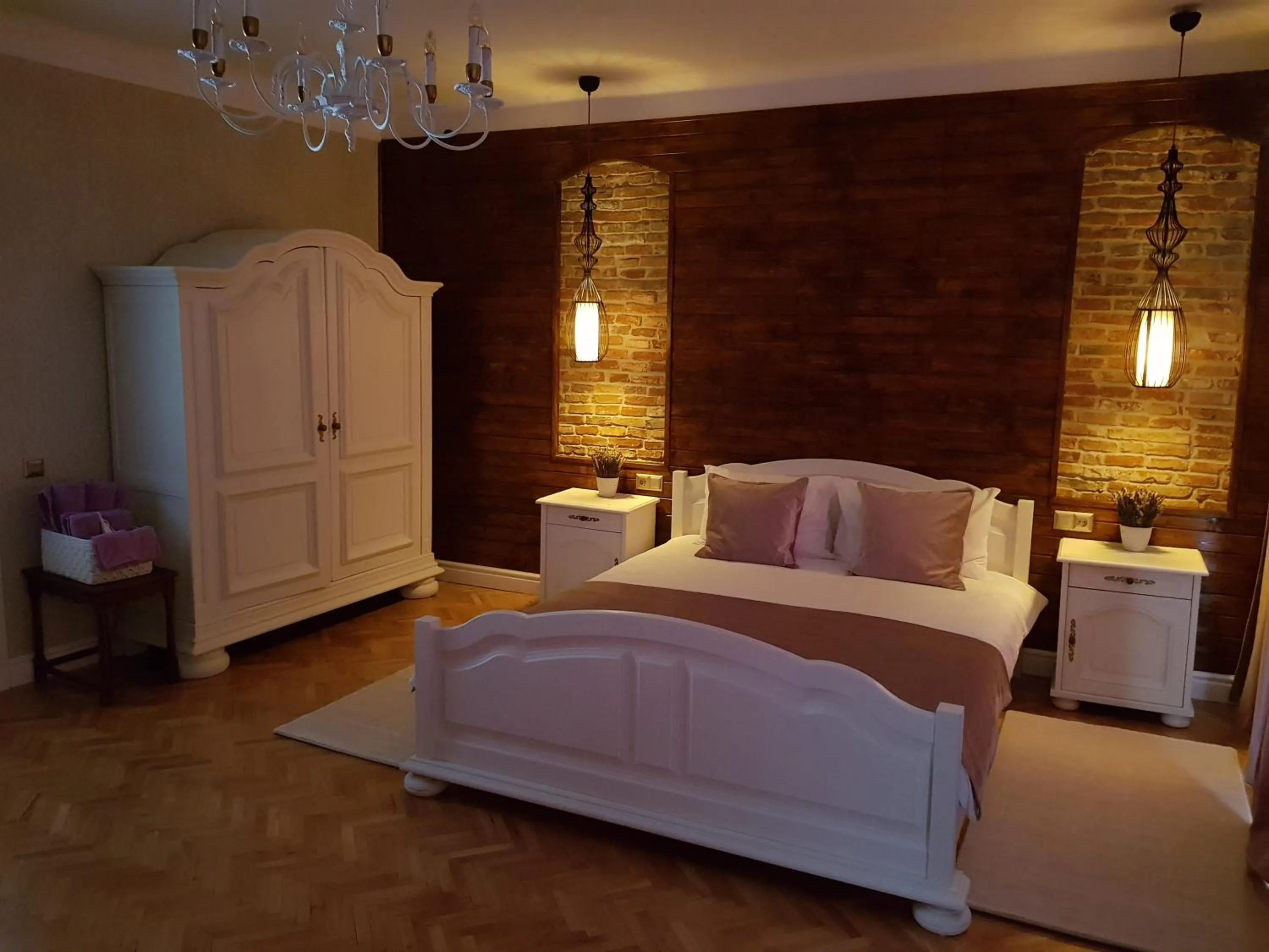 Decorative detail, Bed in Alfa Studio
