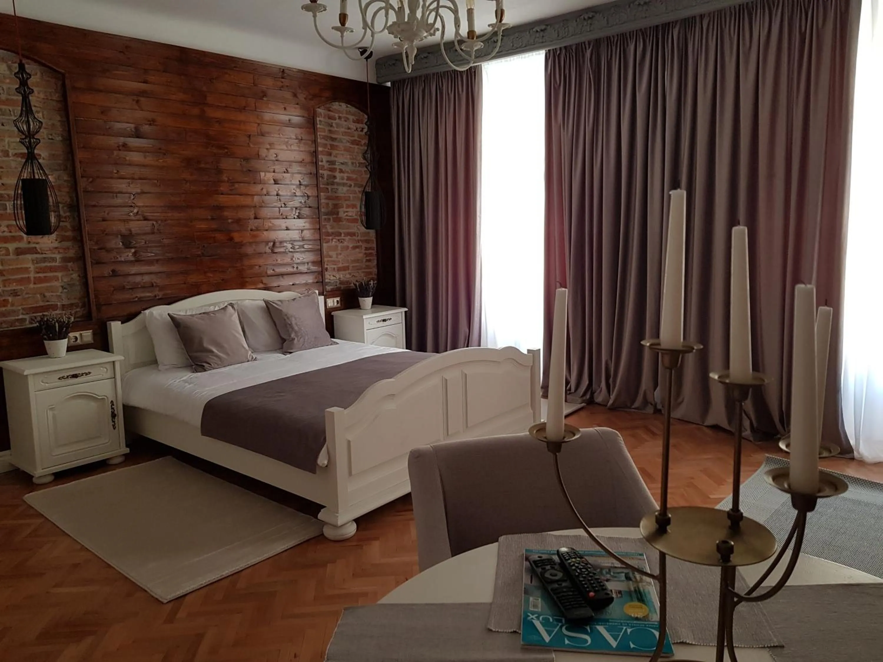 Decorative detail, Bed in Alfa Studio