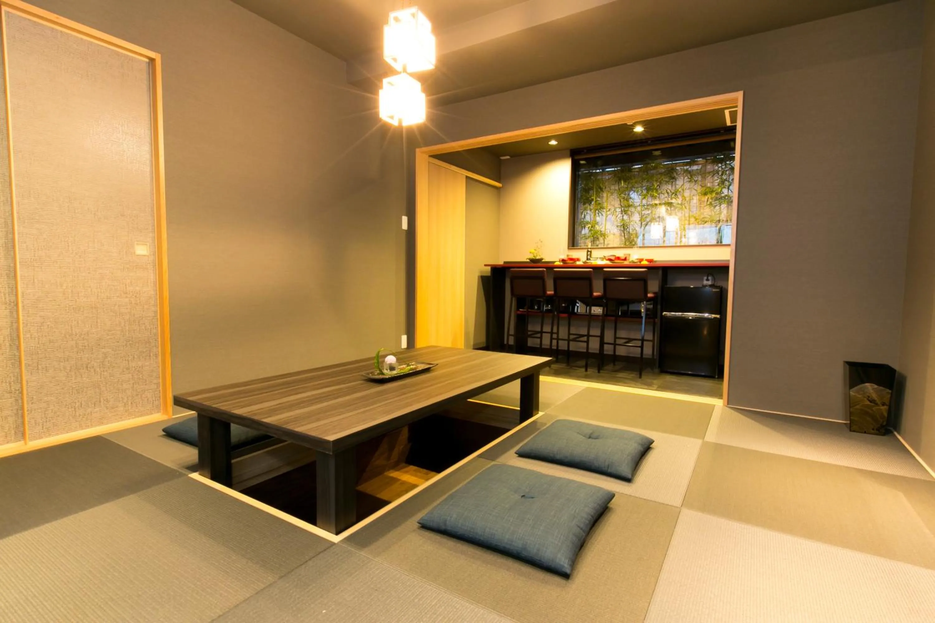 Living room in Hosta Umekoji Miyabi