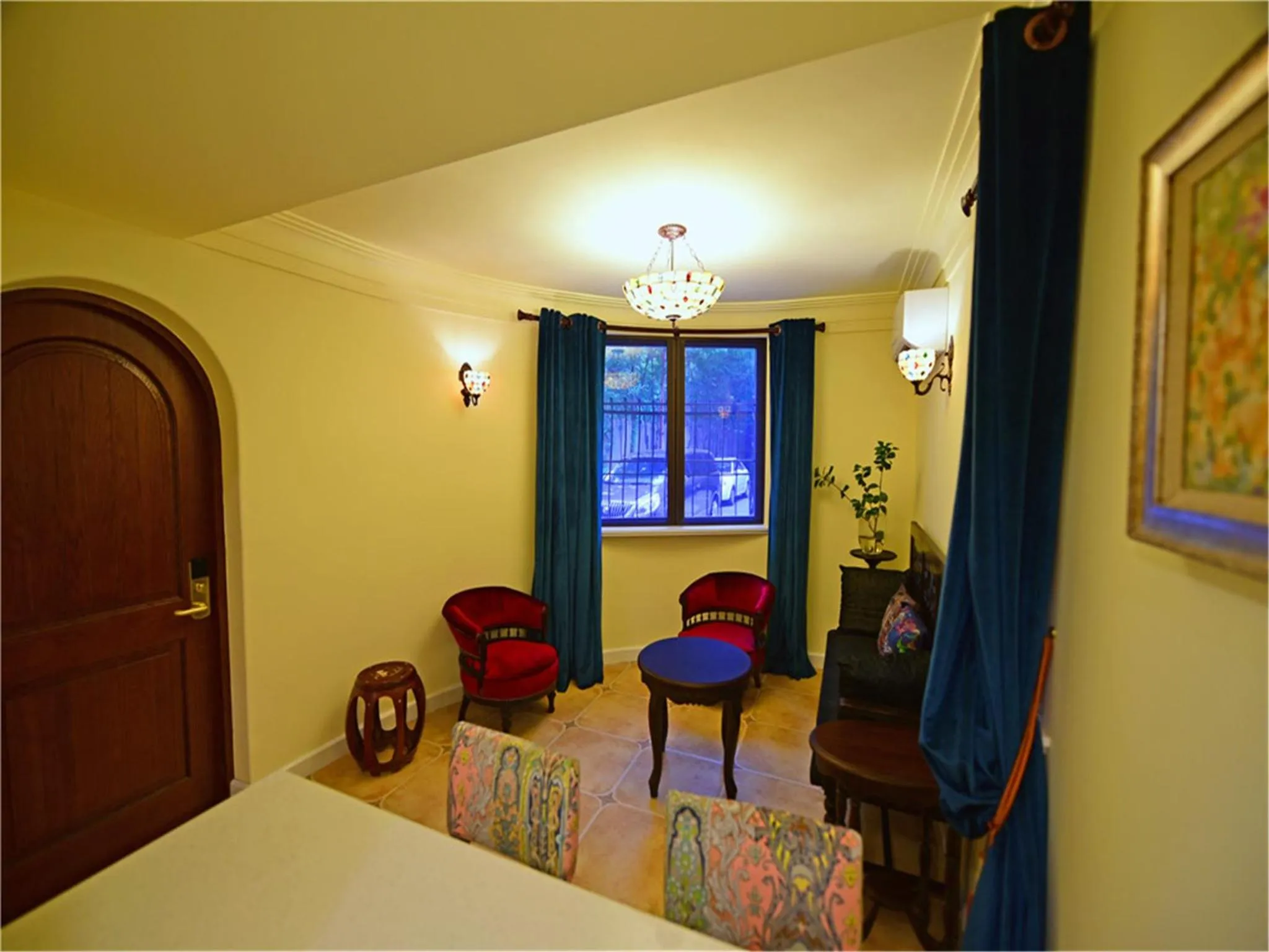 Living room, Bed in Soho Garden Hotel (Shanghai Huaihai Rd. Flagship)