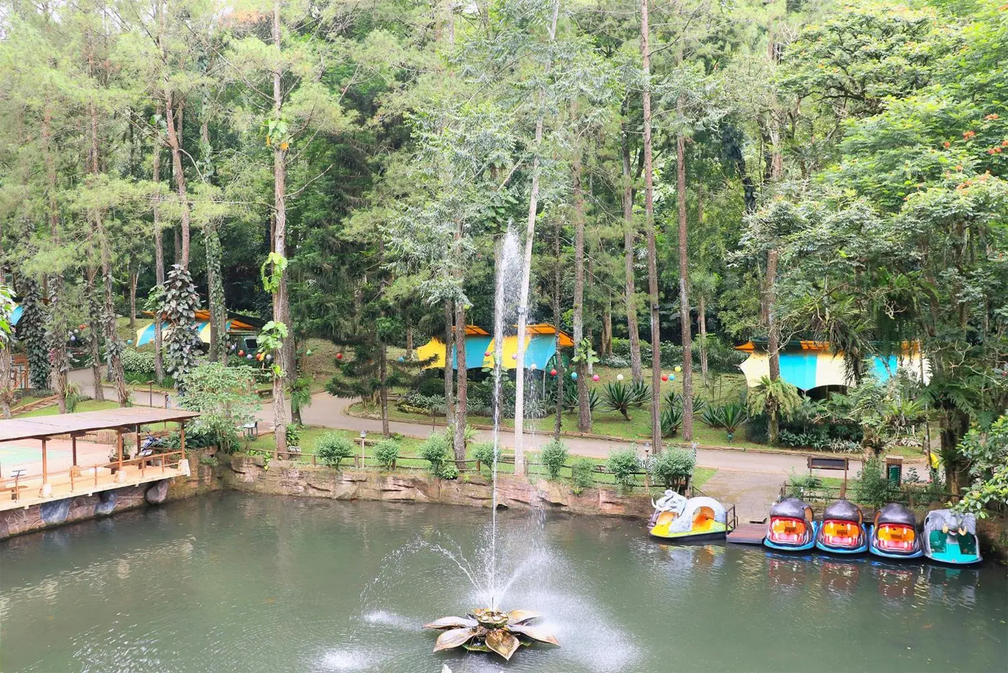 Lake view in Safari Resort Lake view in Safari Resort