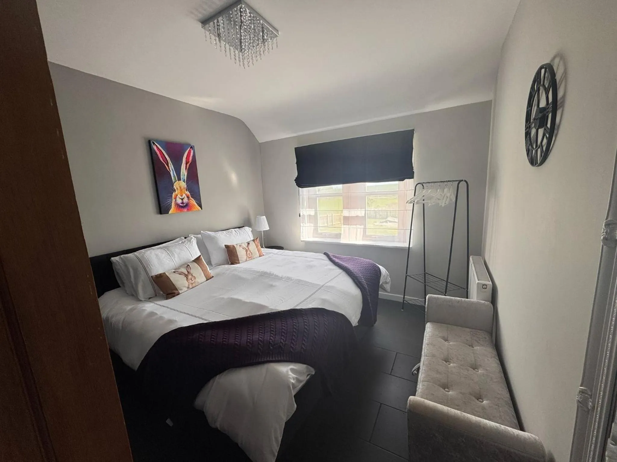 Bedroom, Bed in Garleton Lodge