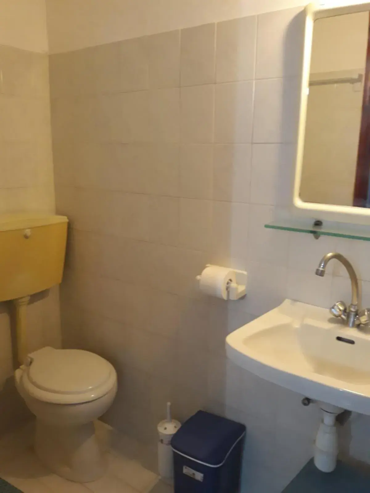 Toilet in Andavis Hotel Toilet in Andavis Hotel