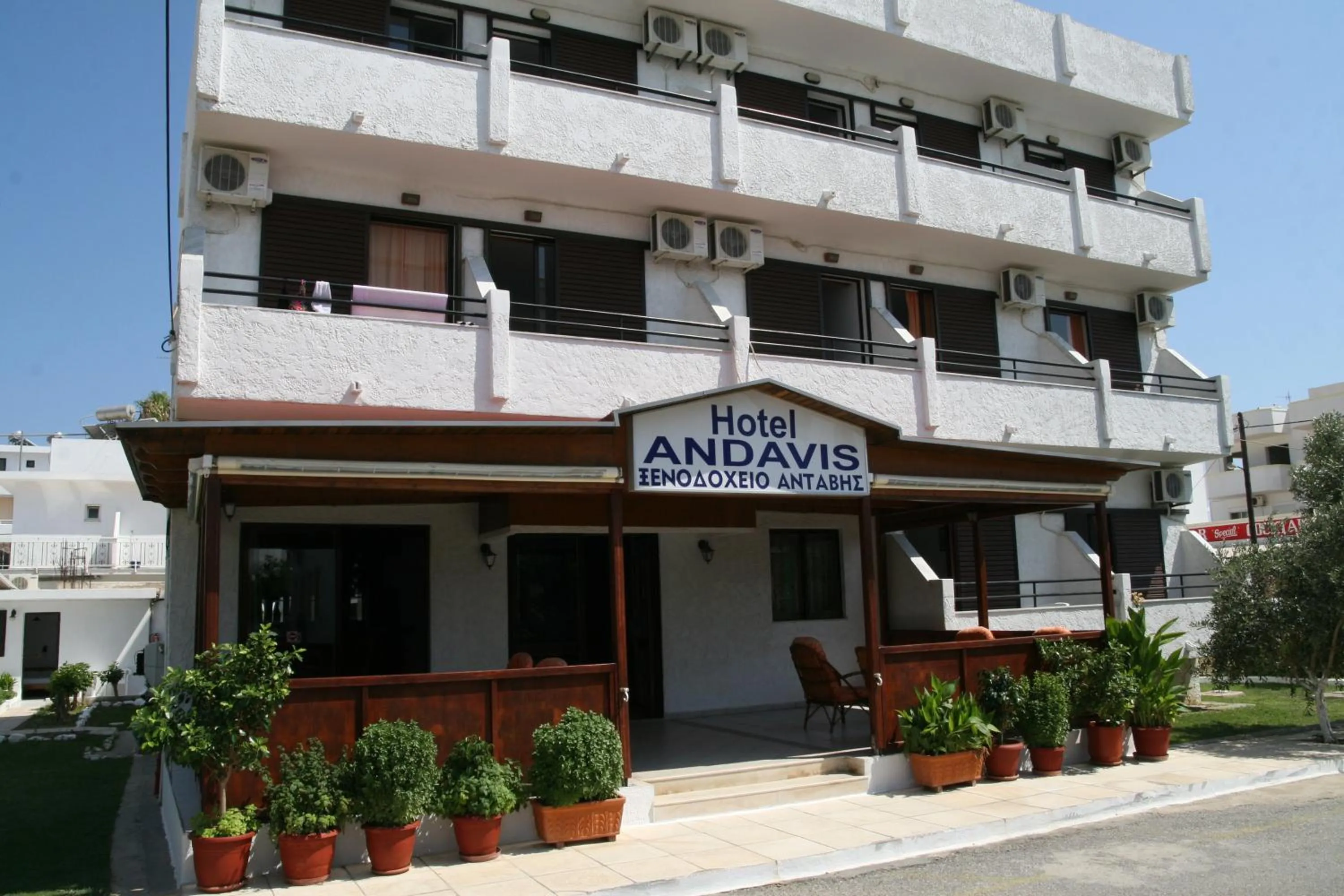 Property building in Andavis Hotel