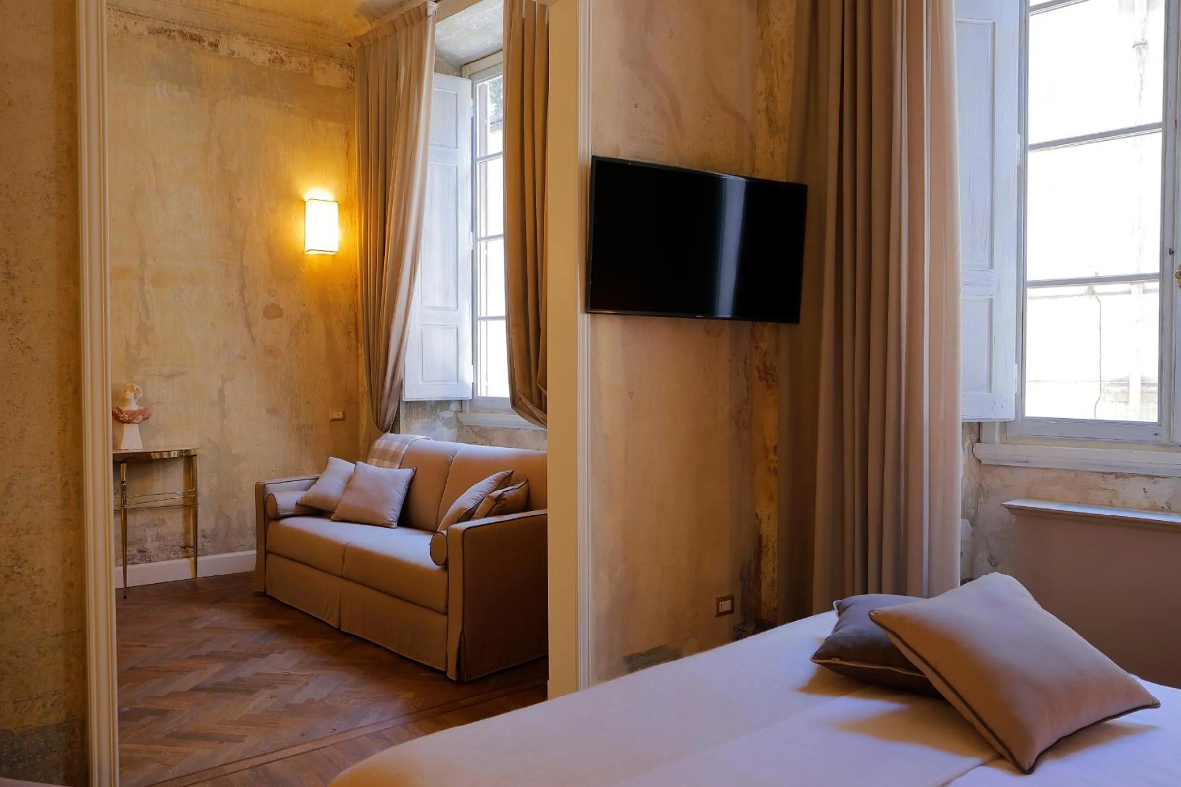 Bed in Residenza La Musa Amarcord