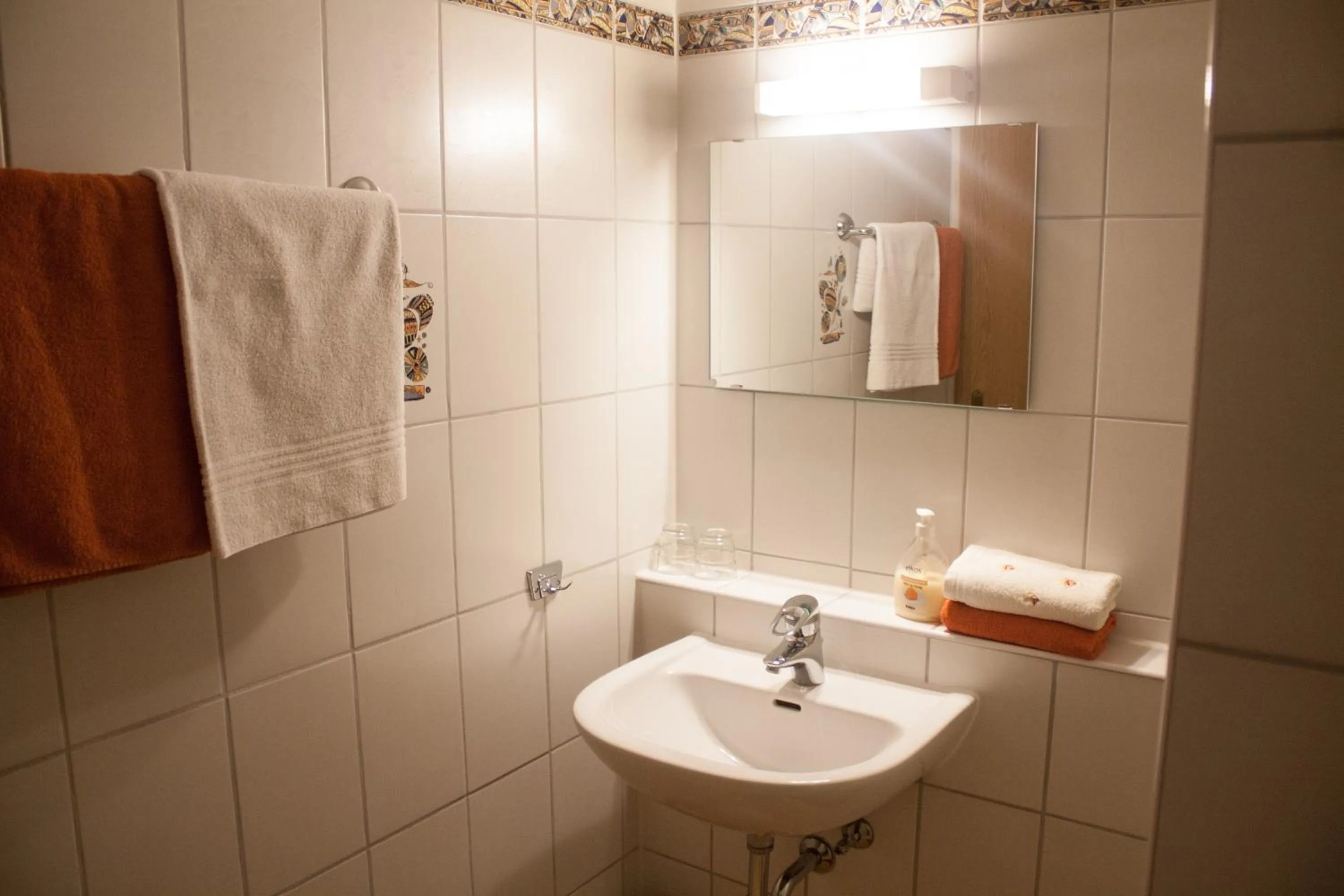 Bathroom in Landgasthof zur Quelle
