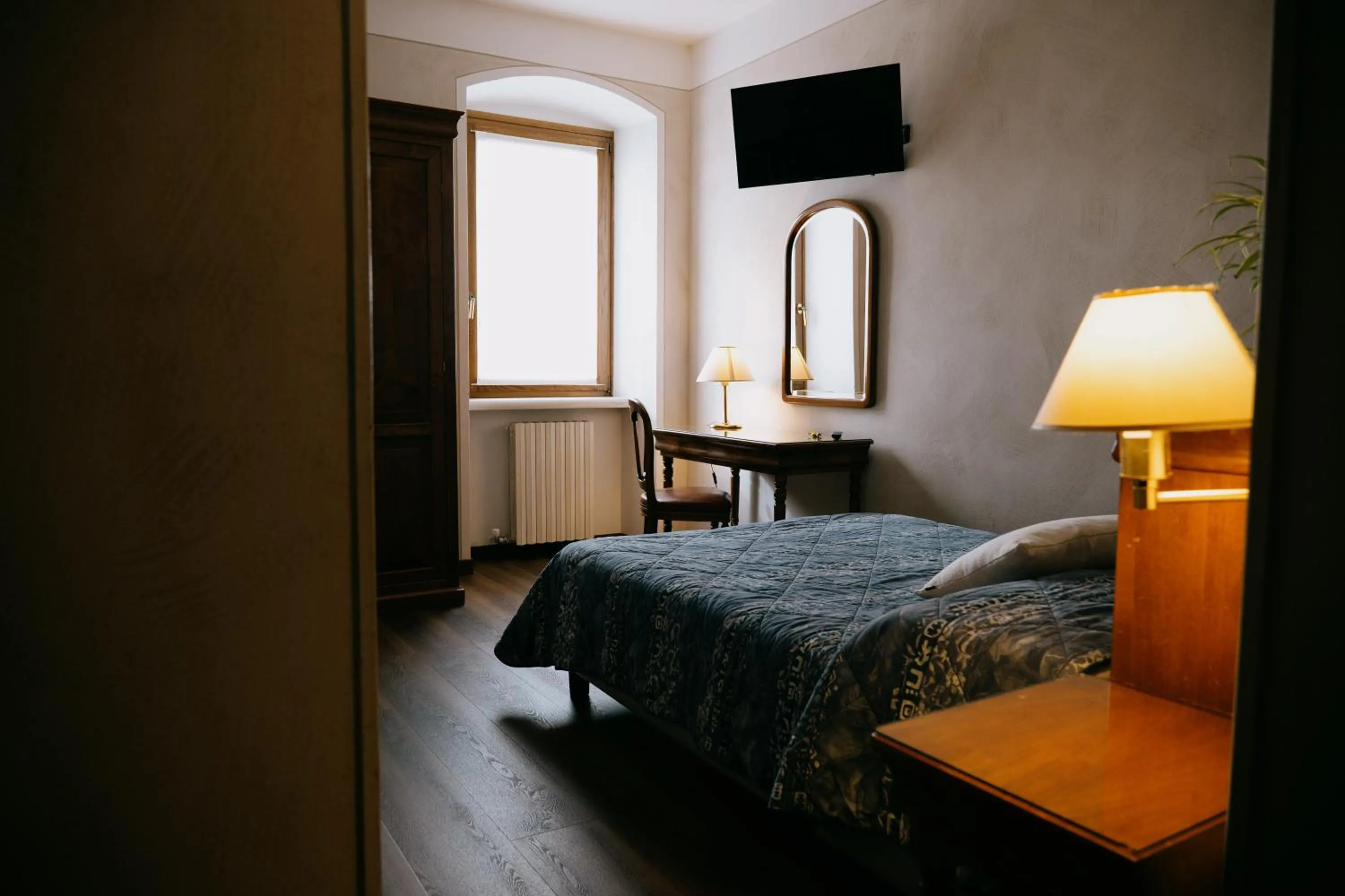 Bedroom, Bed in Albergo La Meridiana