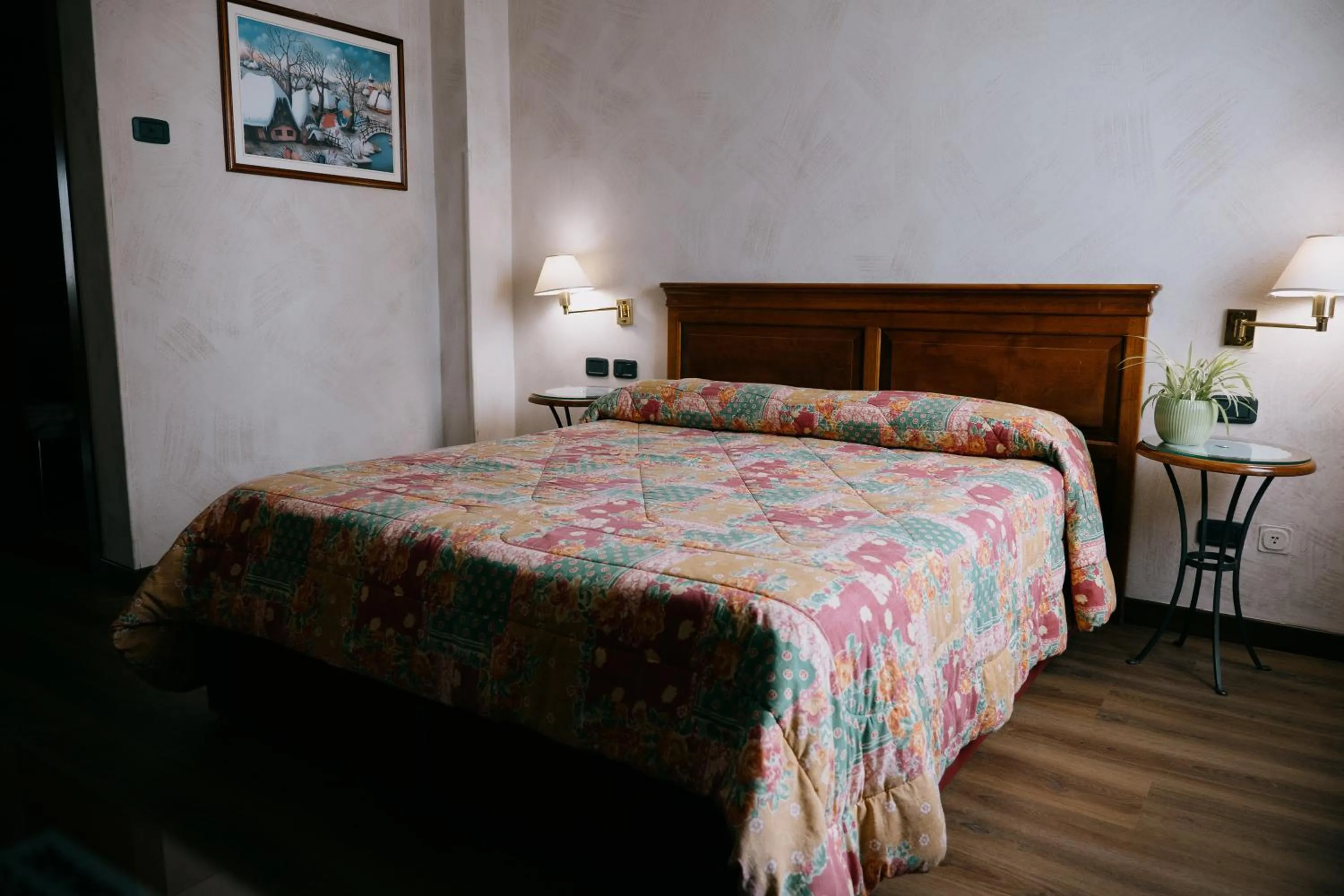 Bedroom, Bed in Albergo La Meridiana