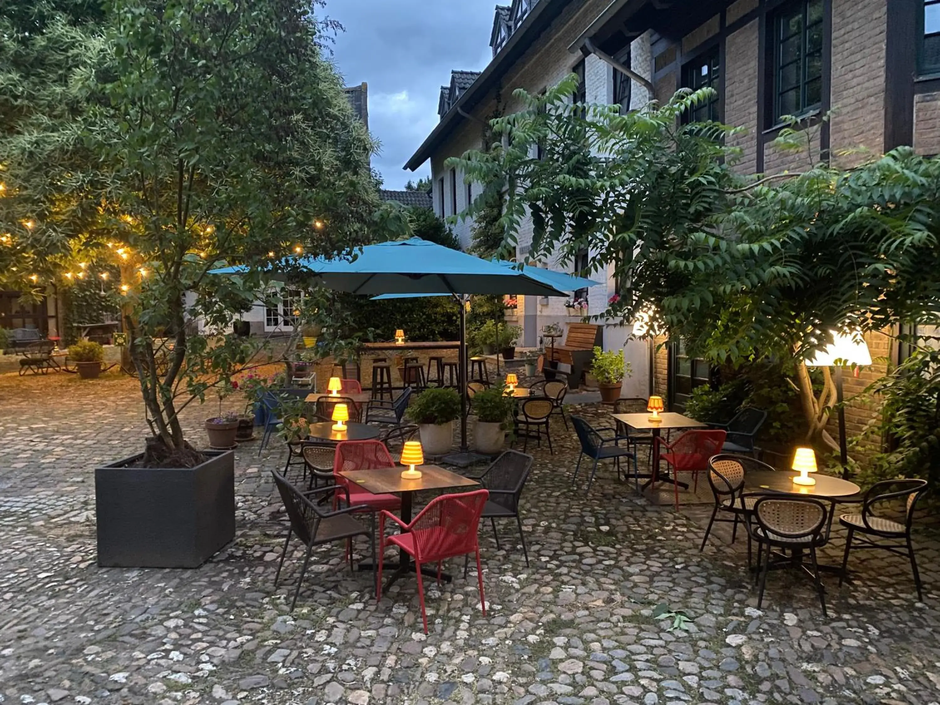 Inner courtyard view in Landhaus Danielshof Inner courtyard view in Landhaus Danielshof