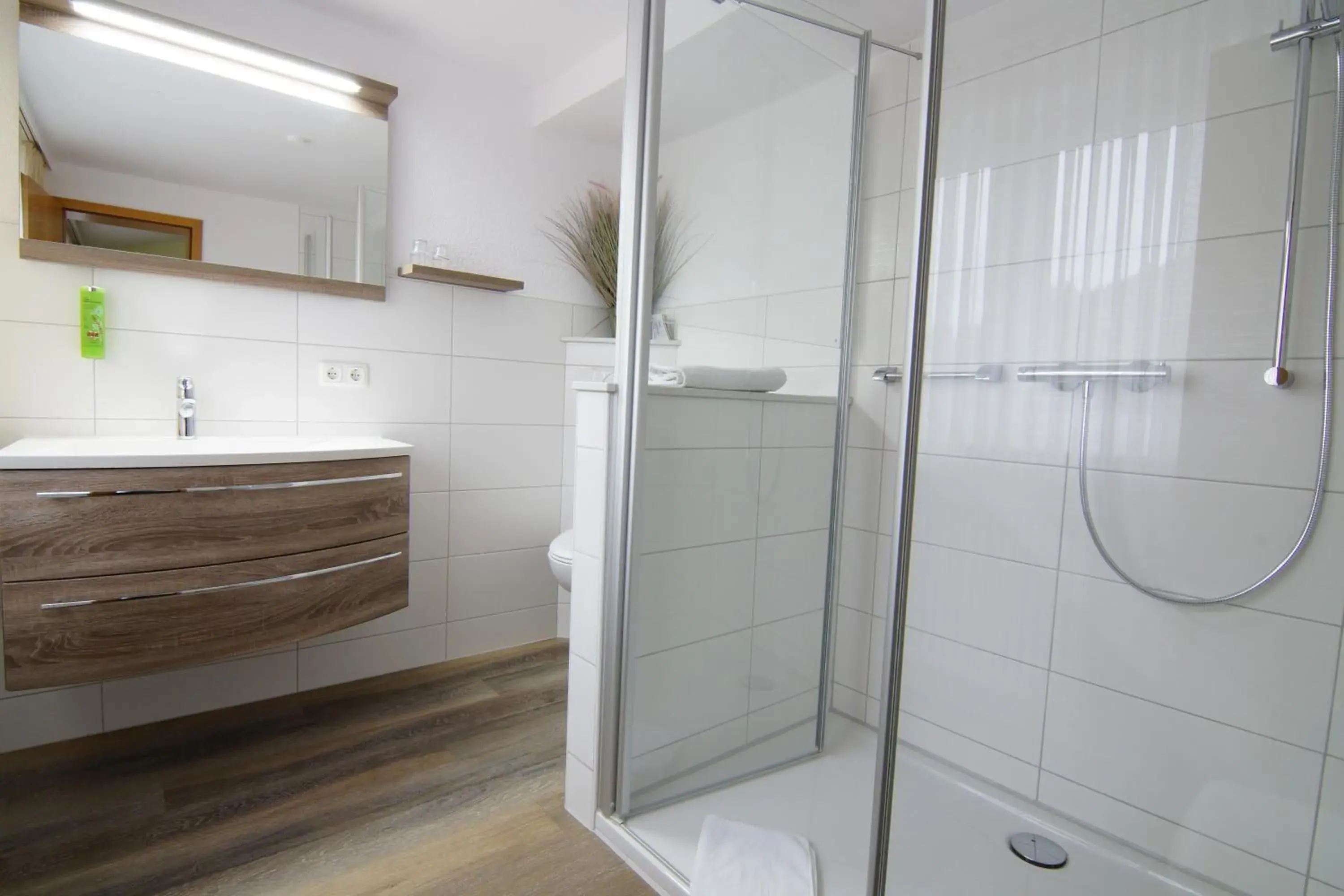 Shower, Bathroom in Hotel Riemann