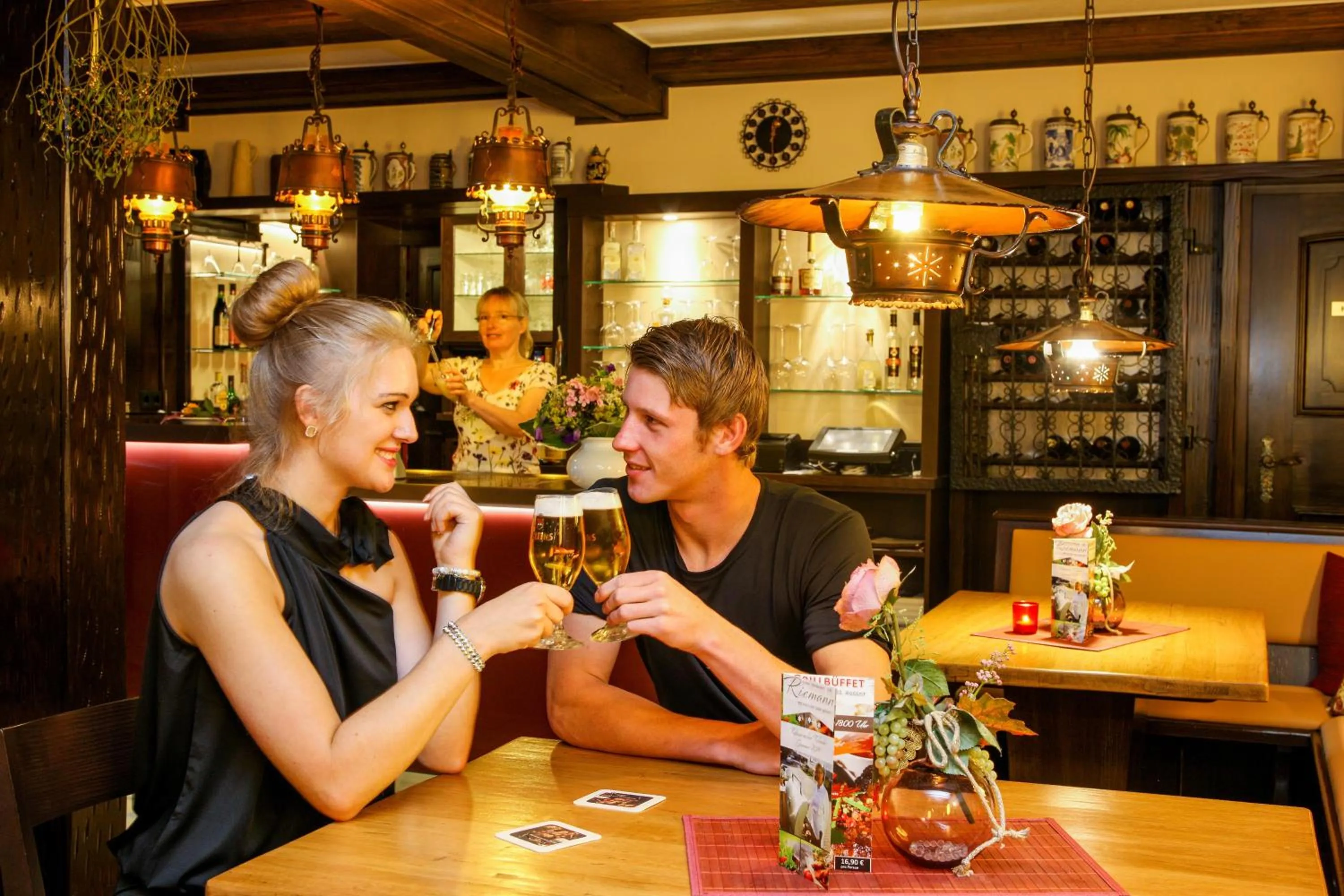 People in Komforthotel & Restaurant Riemann