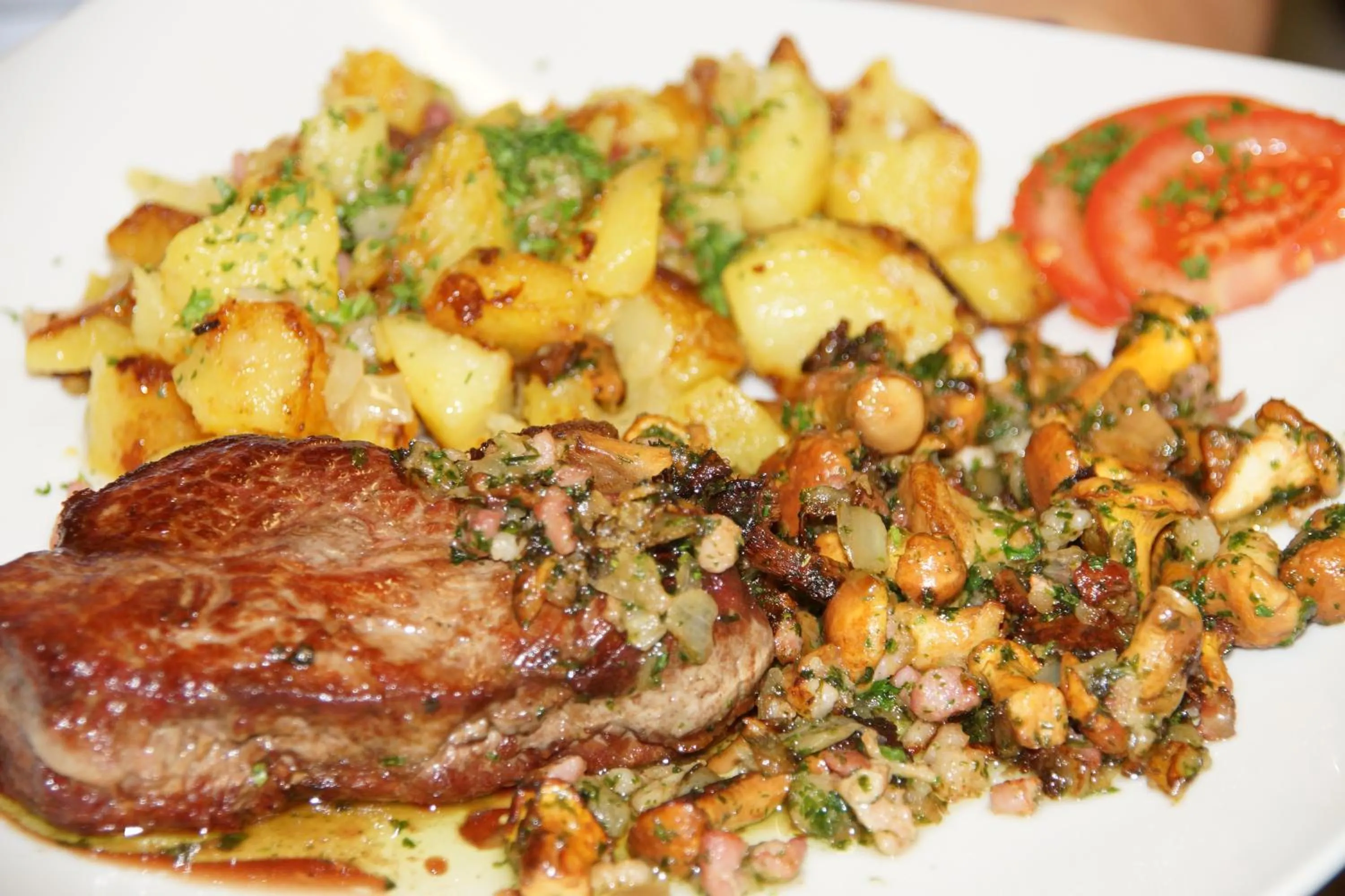 Food close-up in Komforthotel & Restaurant Riemann