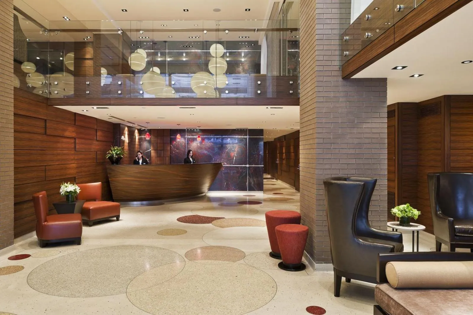 Lobby or reception in The Pearl Hotel