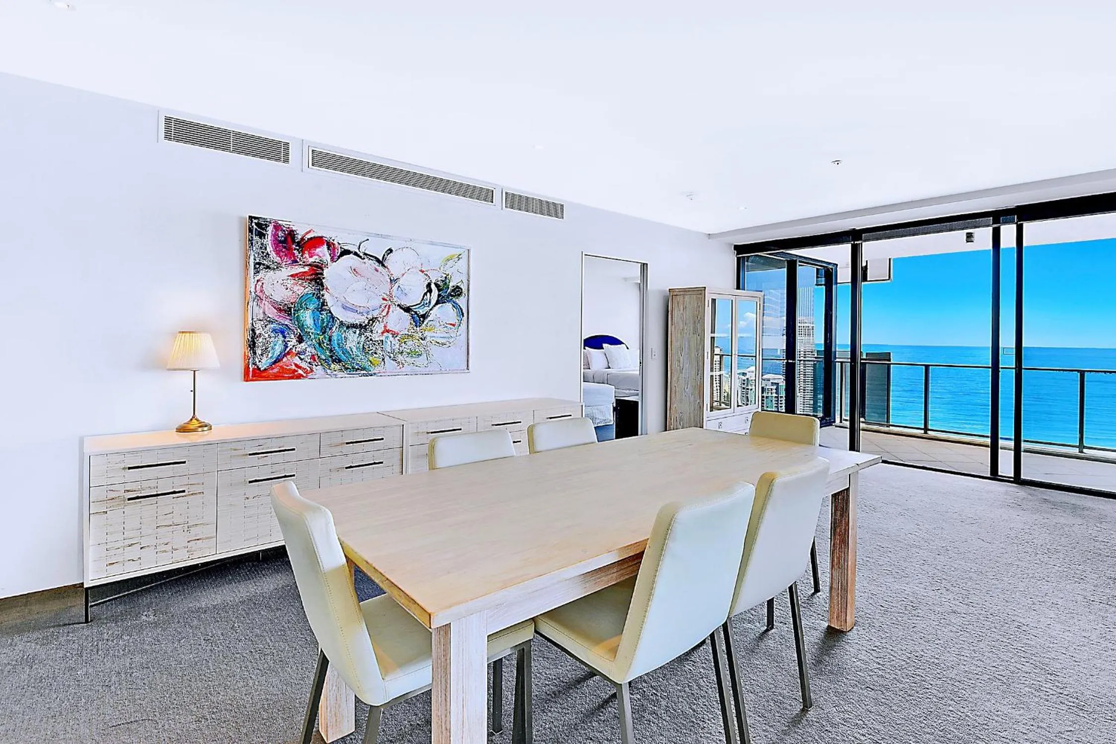 Dining area in Circle On Cavill Surfers Paradise Apartments-Holiday Paradise