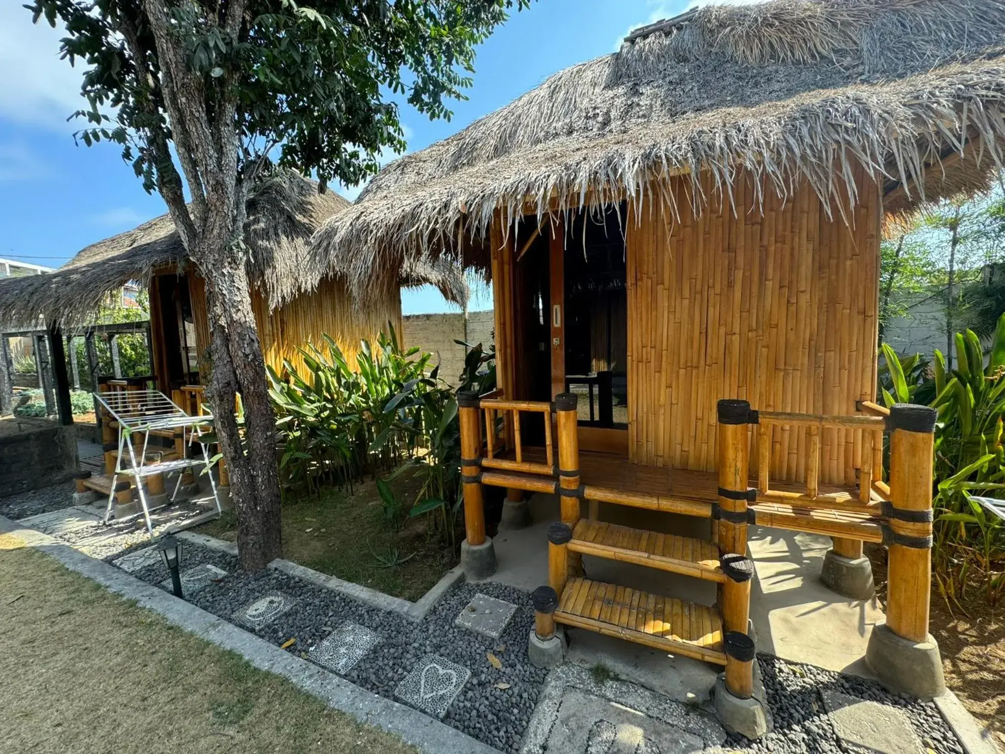 Bamboo Hut with Shared Bathroom in Bali Bio Villas Bamboo Hut with Shared Bathroom in Bali Bio Villas