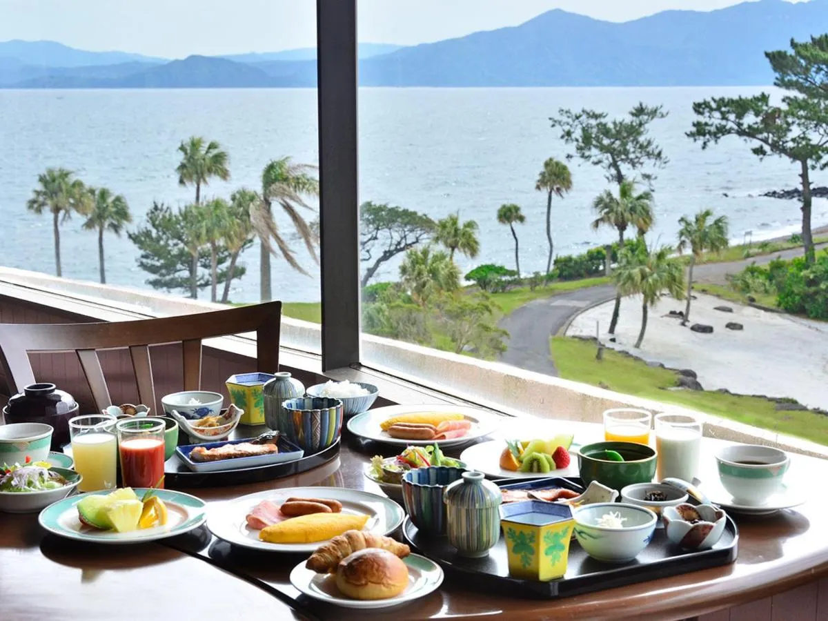 Dining area in Ibusuki Iwasaki Hotel