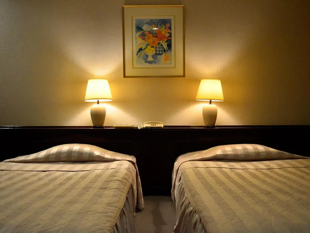 Bedroom in Ibusuki Iwasaki Hotel Bedroom in Ibusuki Iwasaki Hotel