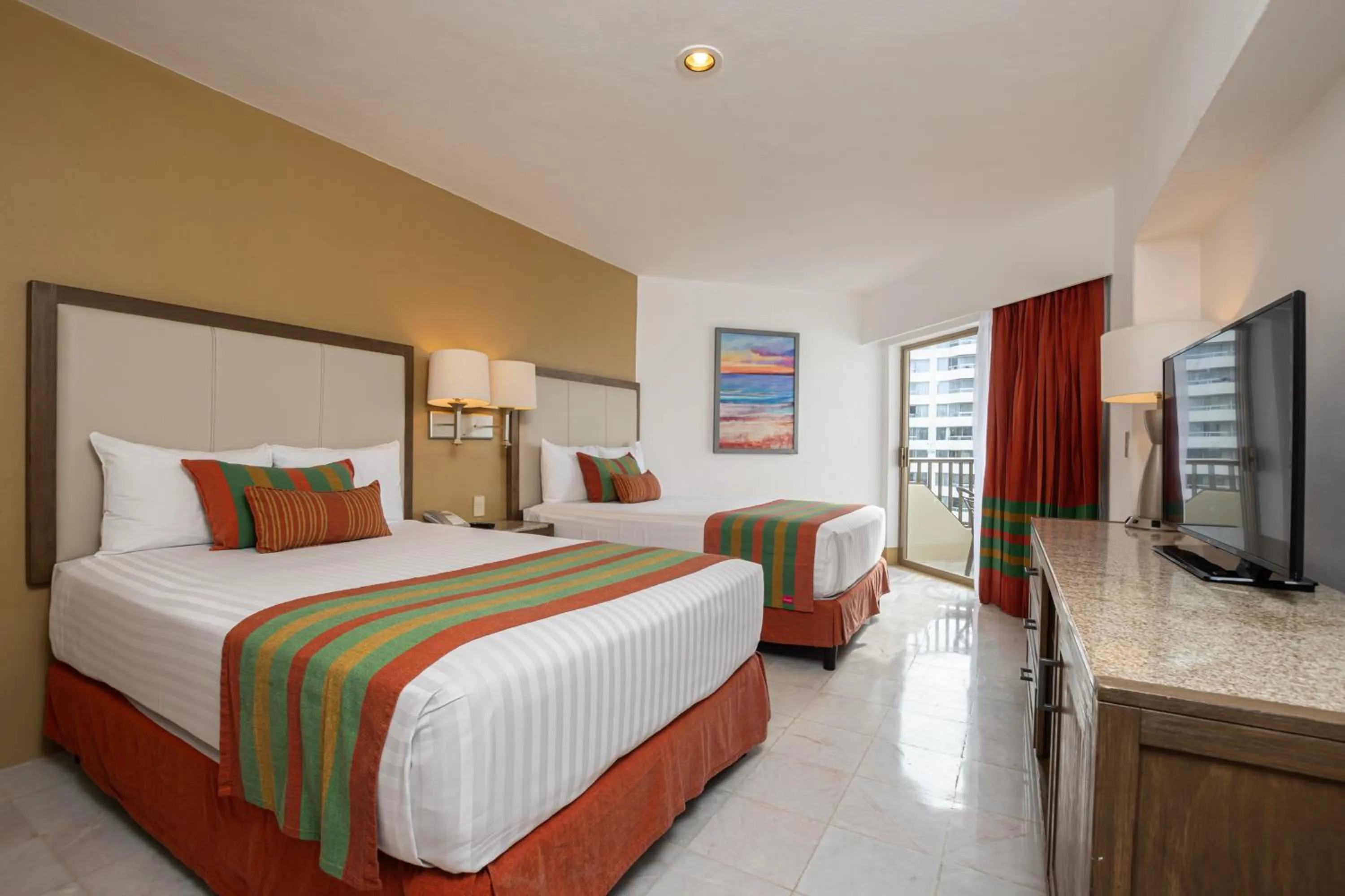 Bed in Tesoro Ixtapa All Inclusive
