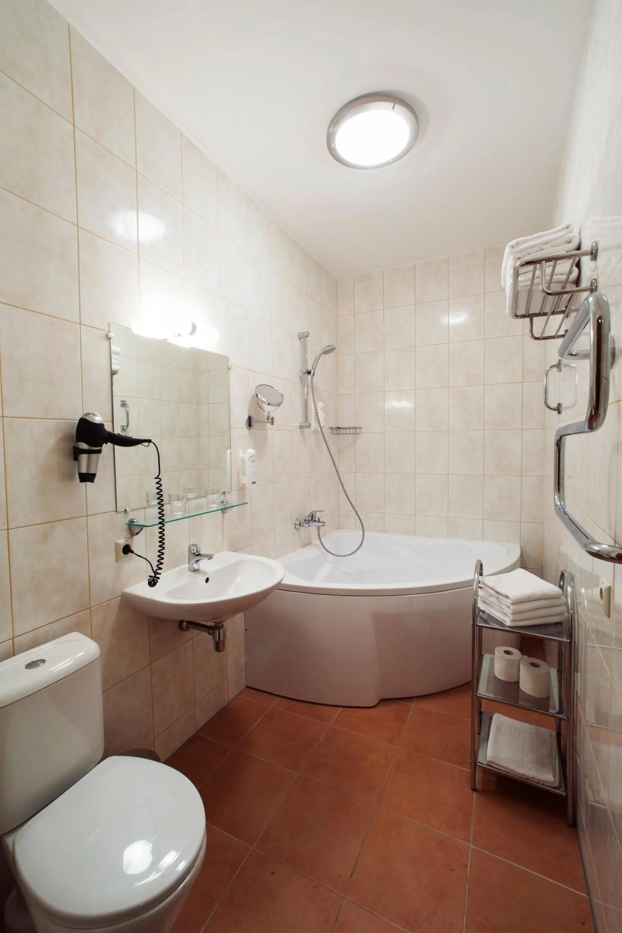 Toilet in Dzintars Hotel