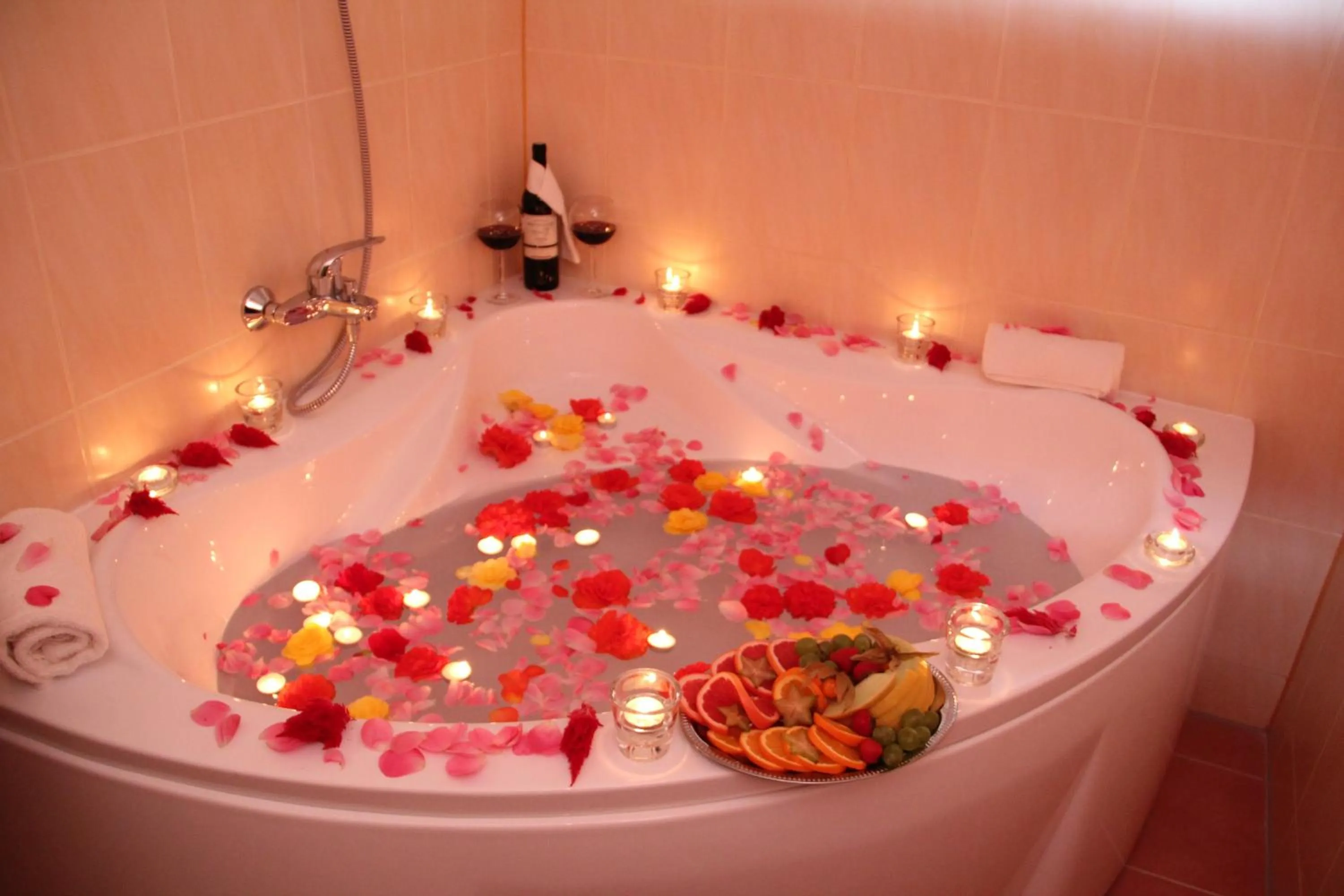 Bathroom in Dzintars Hotel