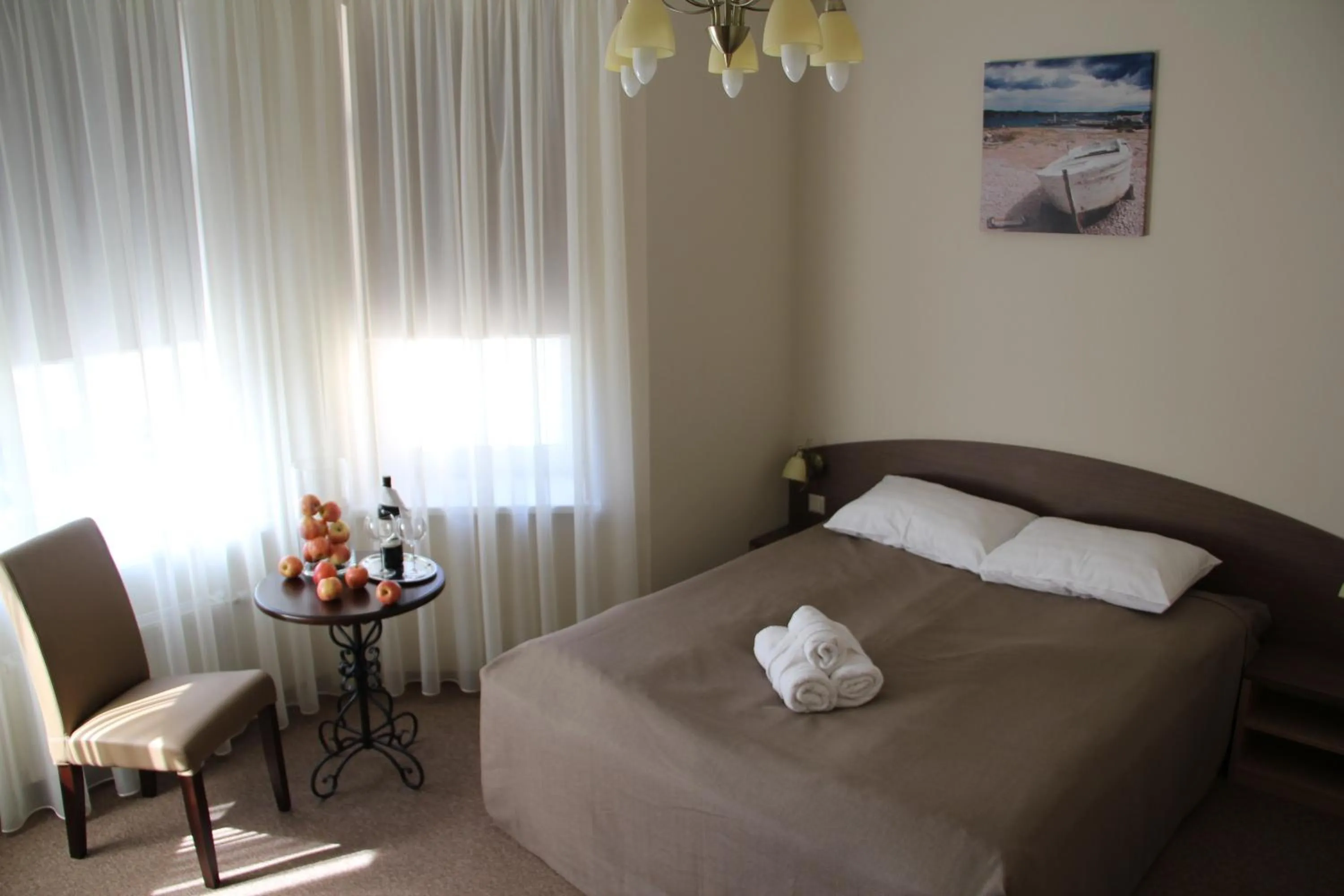 Bedroom, Bed in Dzintars Hotel