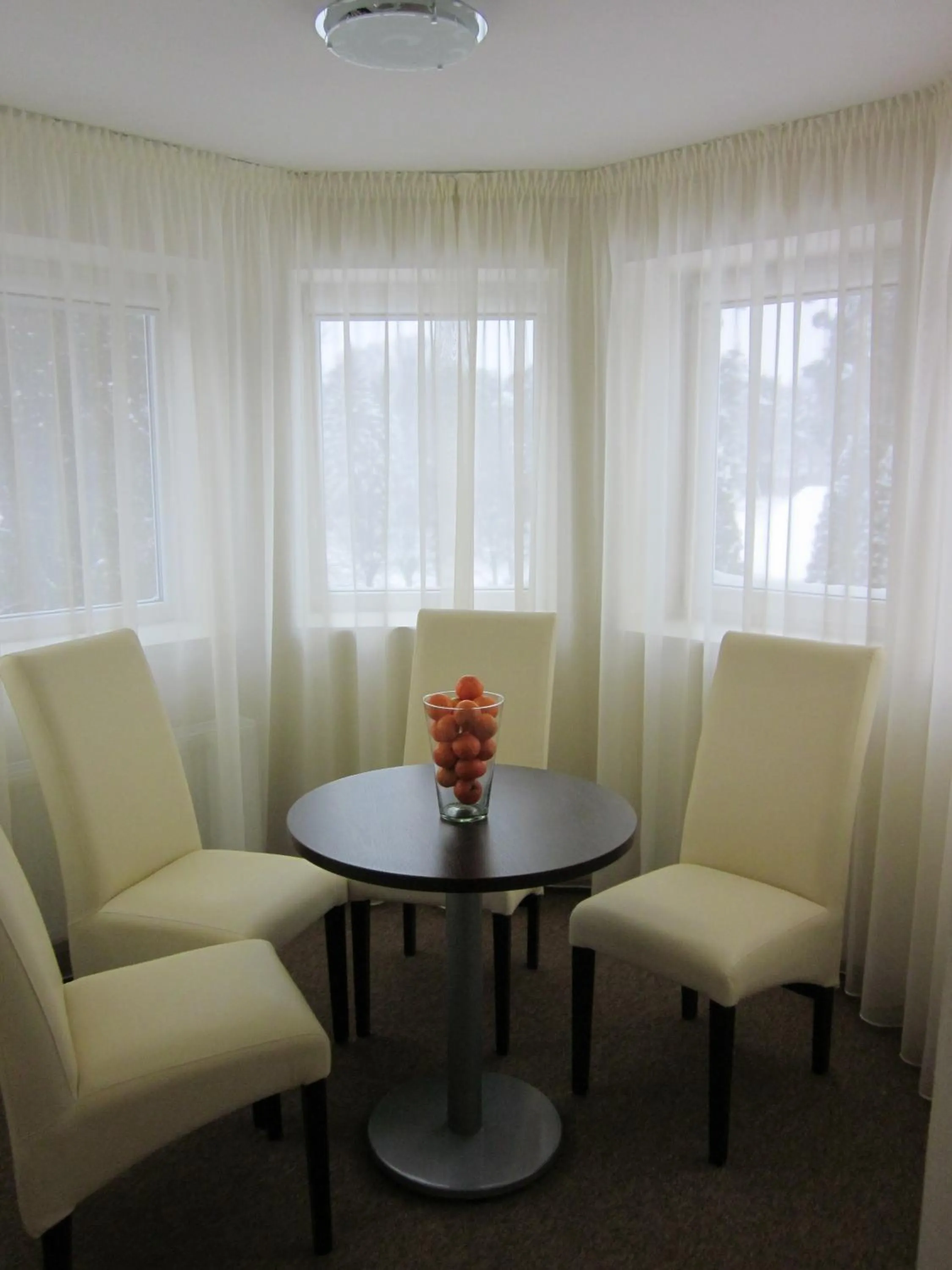 Seating area in Dzintars Hotel