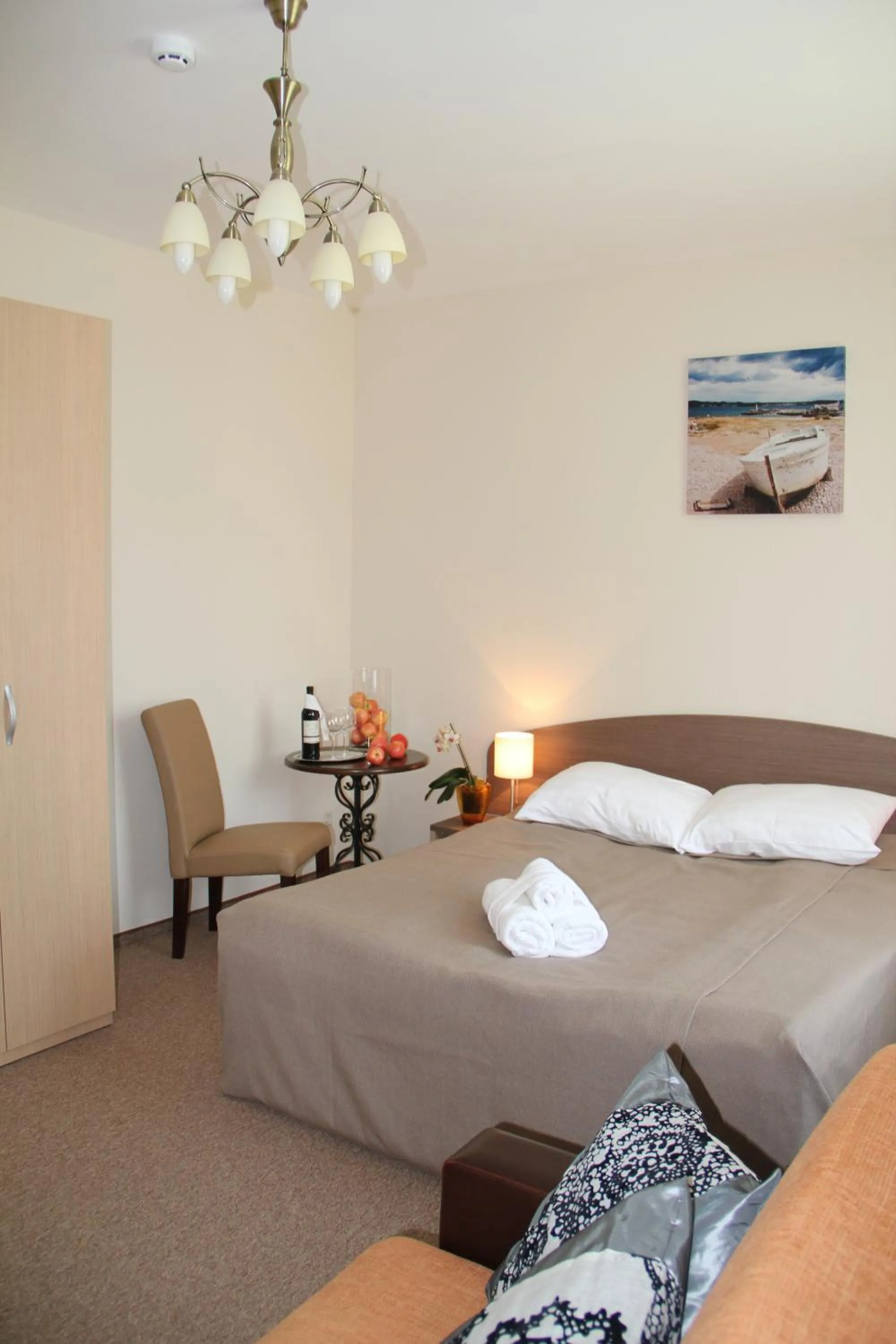 Bedroom, Bed in Dzintars Hotel