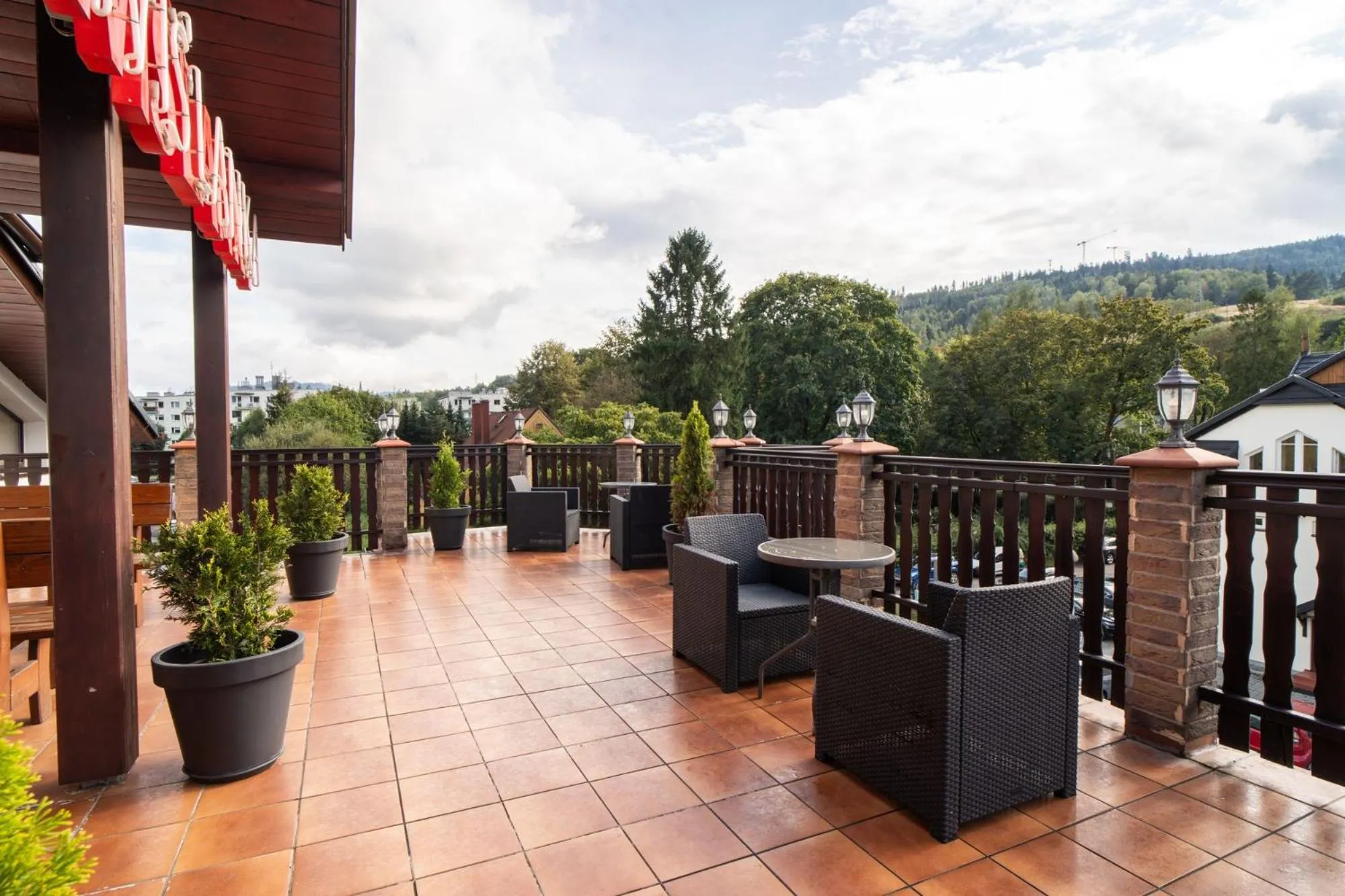 Balcony/Terrace in Dwór Jur-Gast