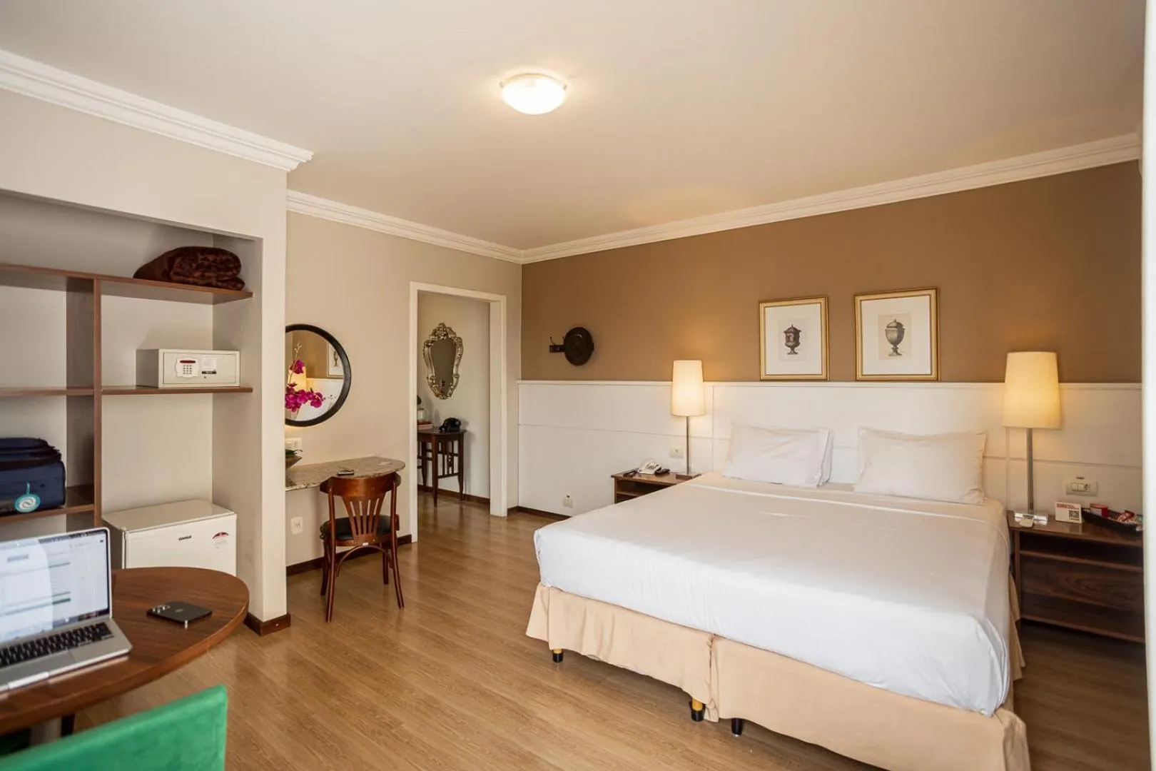 Bed in Planalto Select Hotel Ponta Grossa