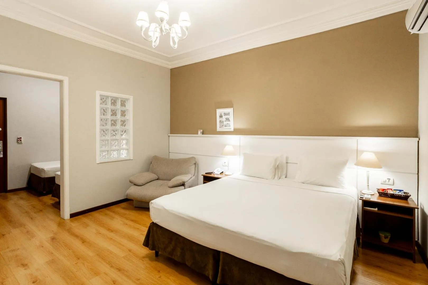 Bed in Planalto Select Hotel Ponta Grossa