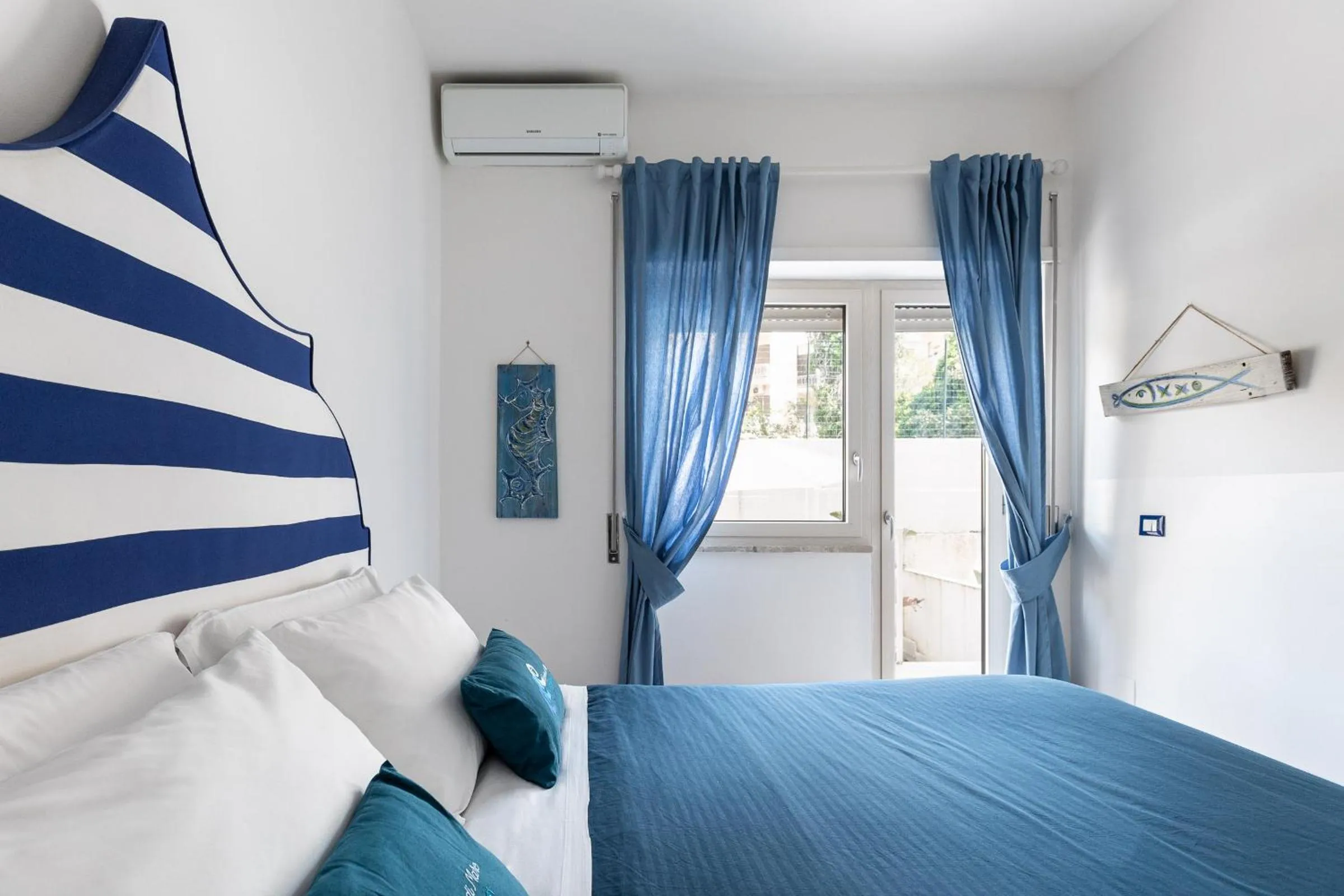 Bed in B&B Sapore di Mare nel Blu