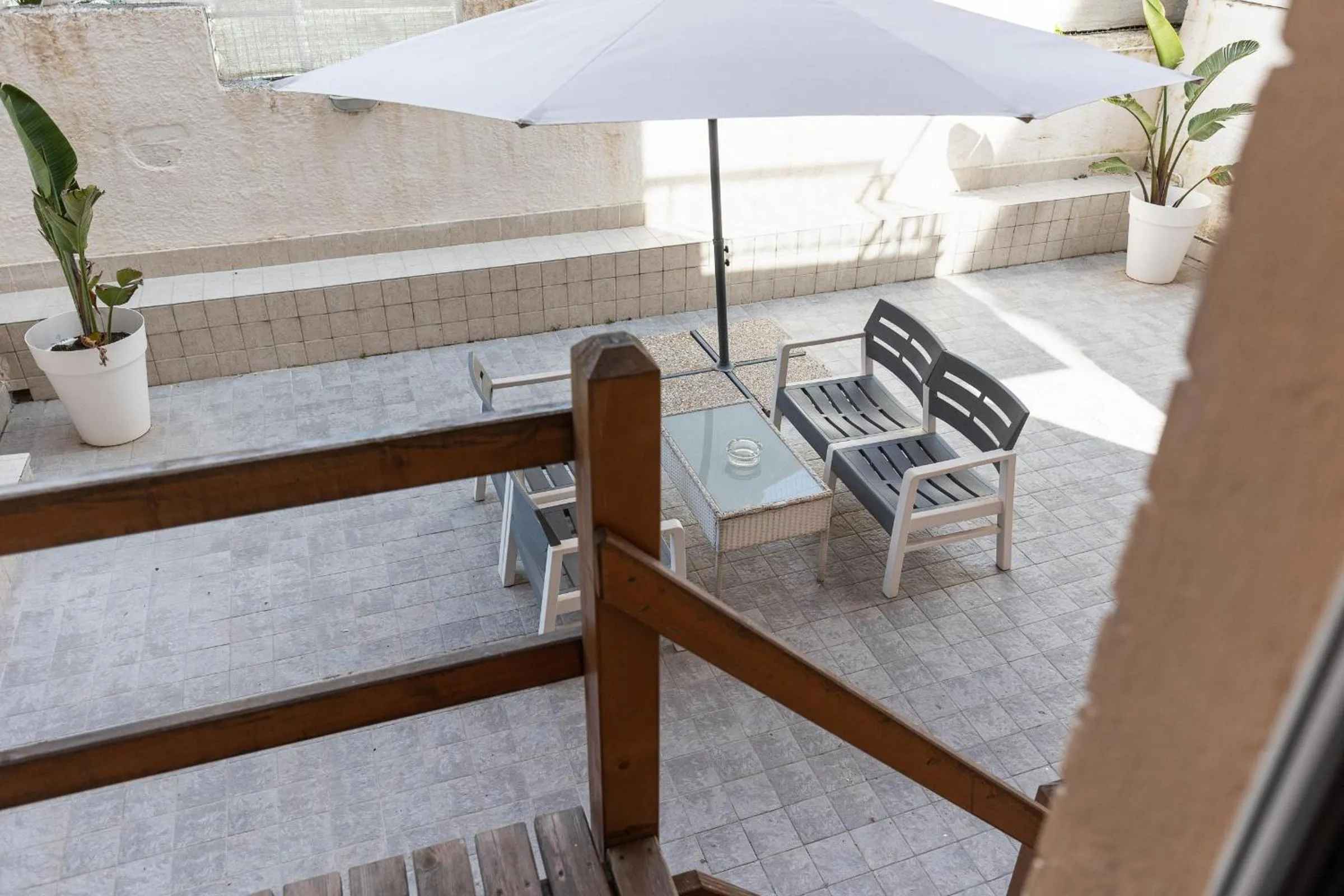 Patio in B&B Sapore di Mare nel Blu