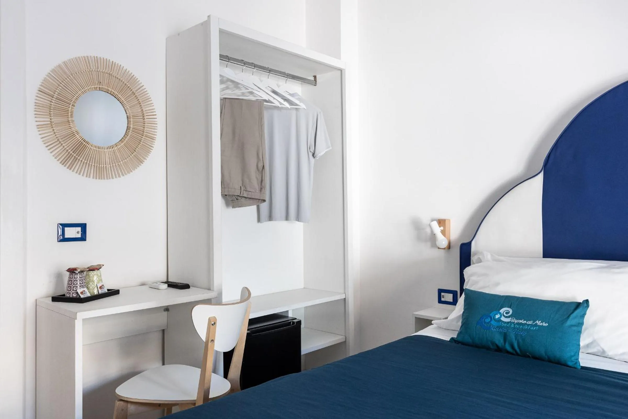 Bedroom, Bed in B&B Sapore di Mare nel Blu