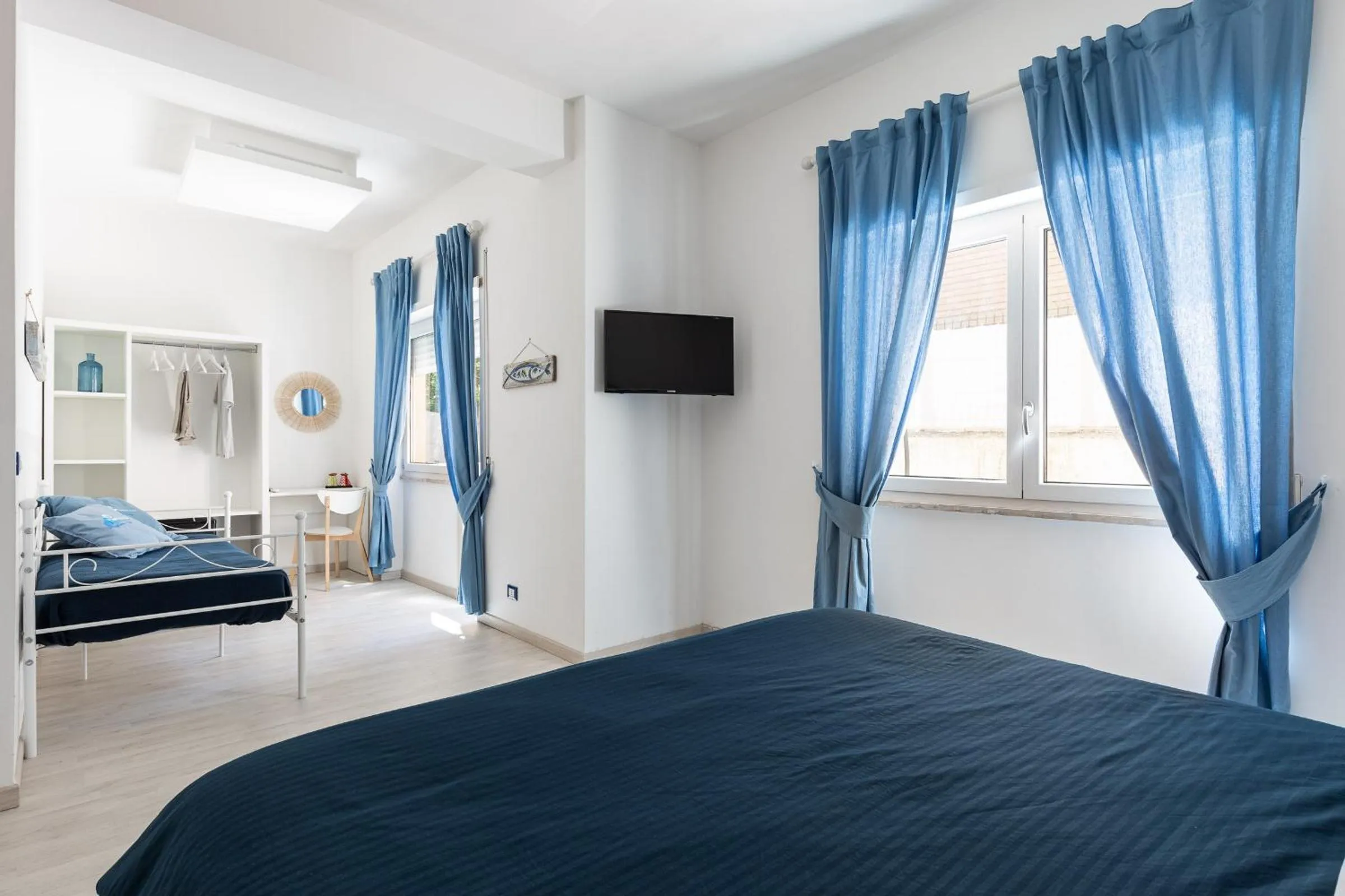 Bedroom, Bed in B&B Sapore di Mare nel Blu