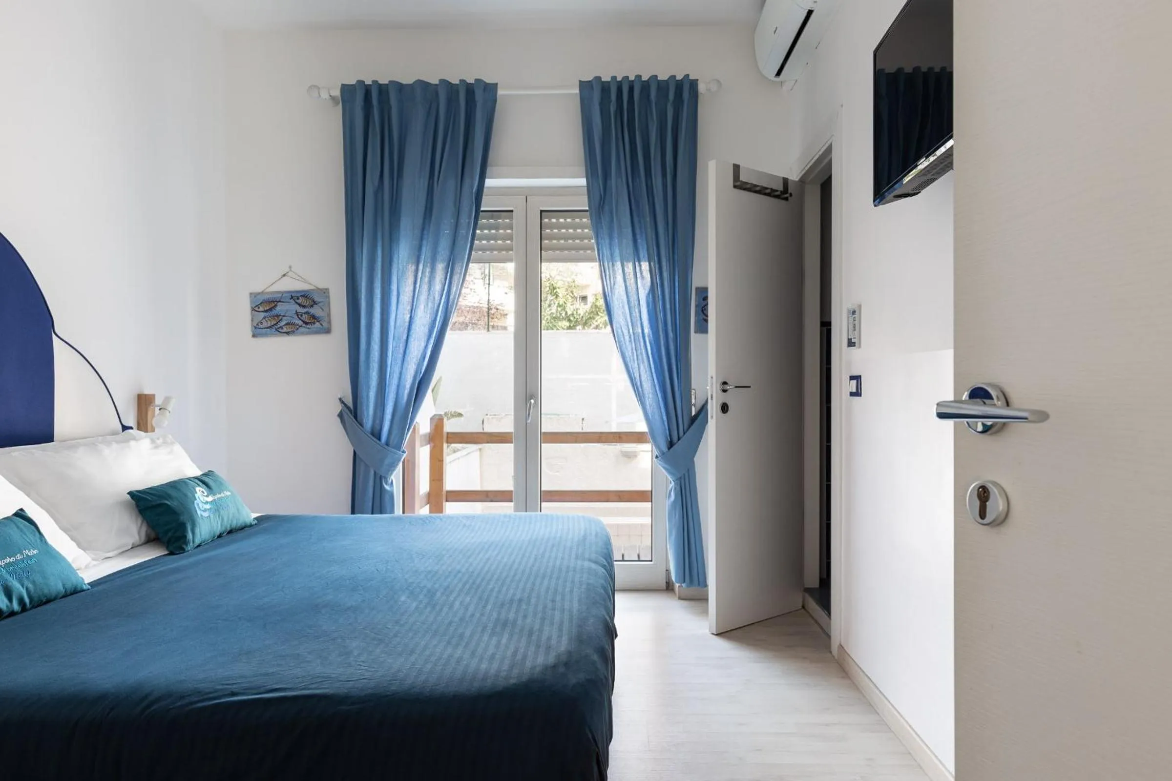 Bed in B&B Sapore di Mare nel Blu