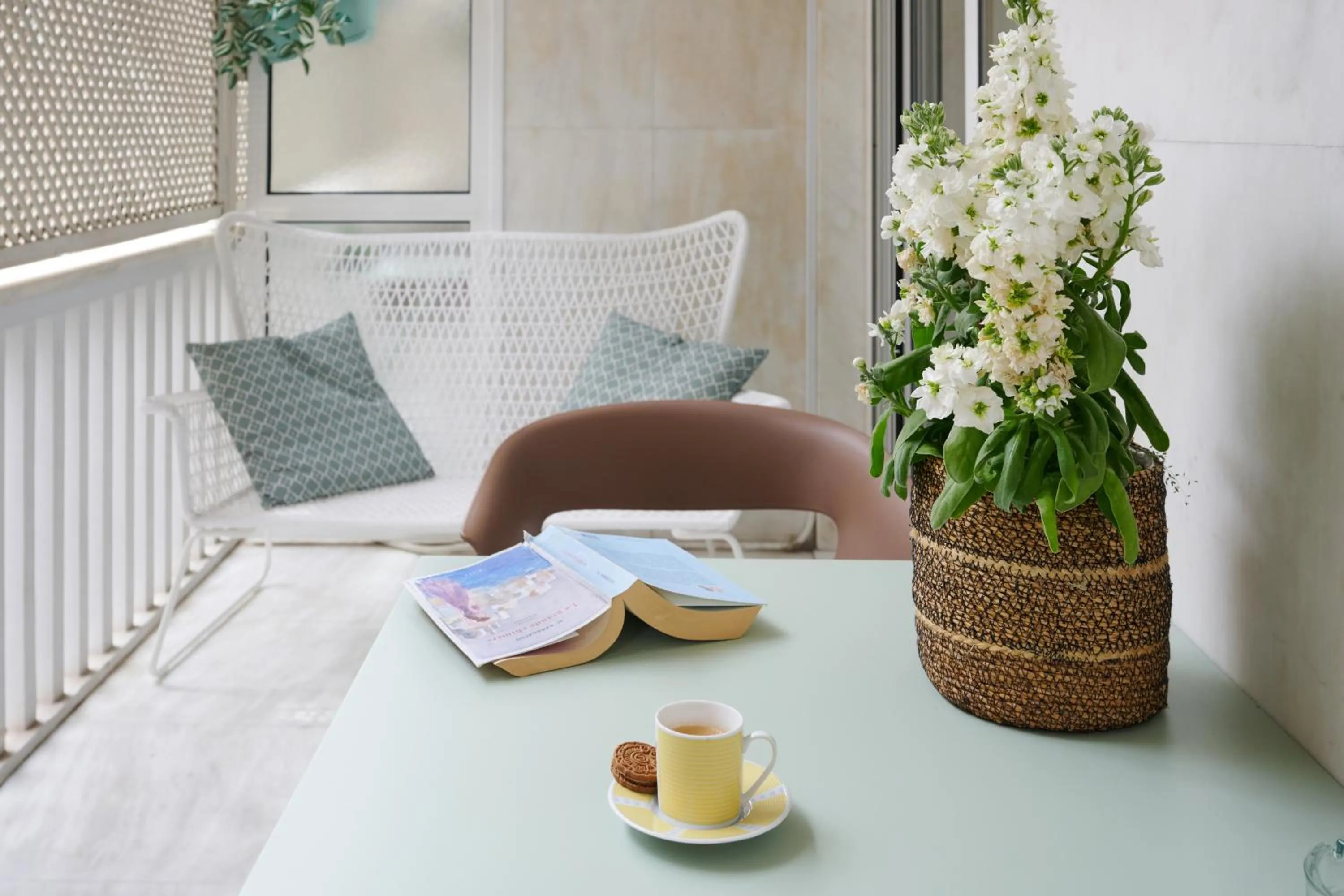 Balcony/Terrace in Rastoni Athens Suites near Acropolis