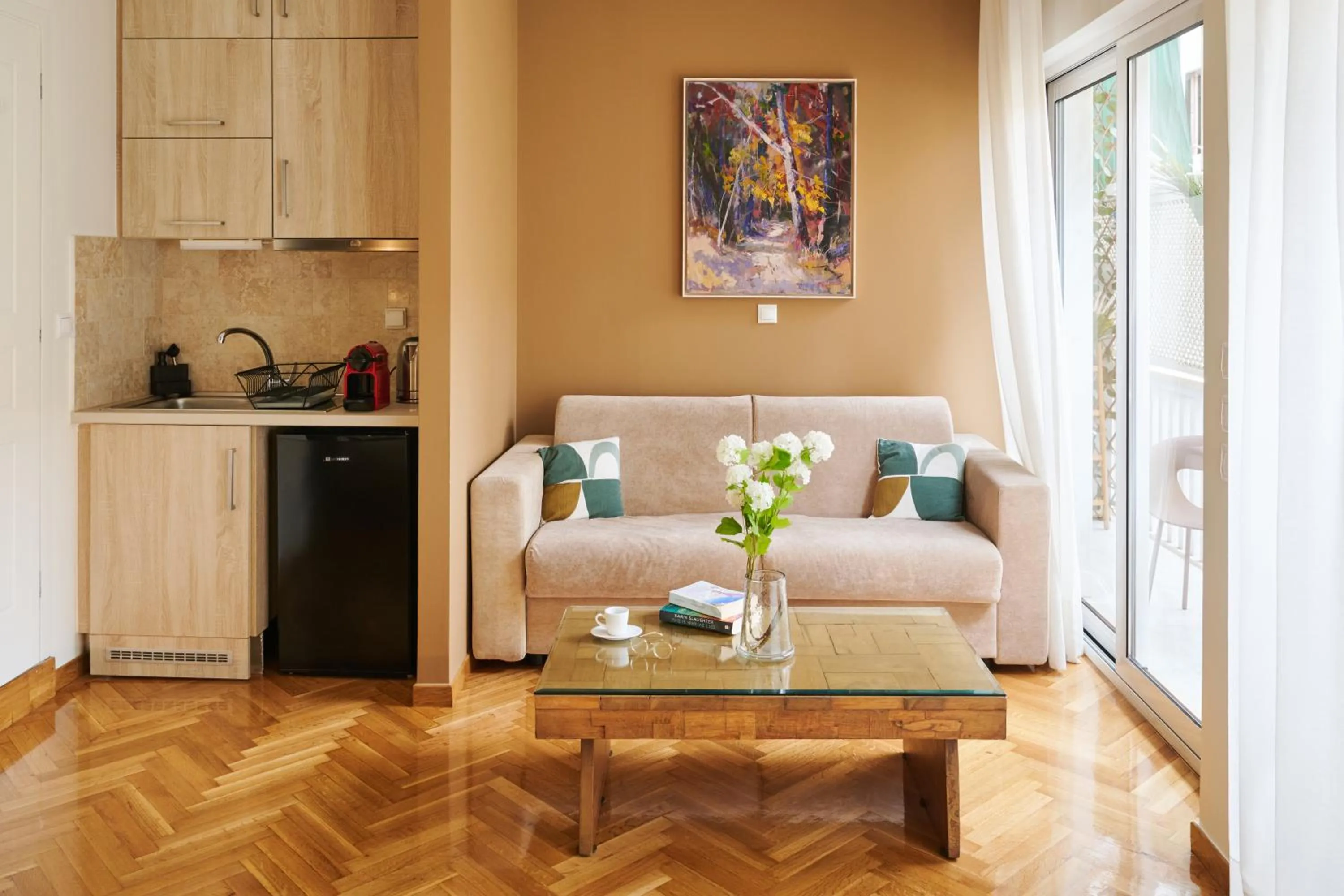 Coffee/tea facilities in Rastoni Athens Suites near Acropolis