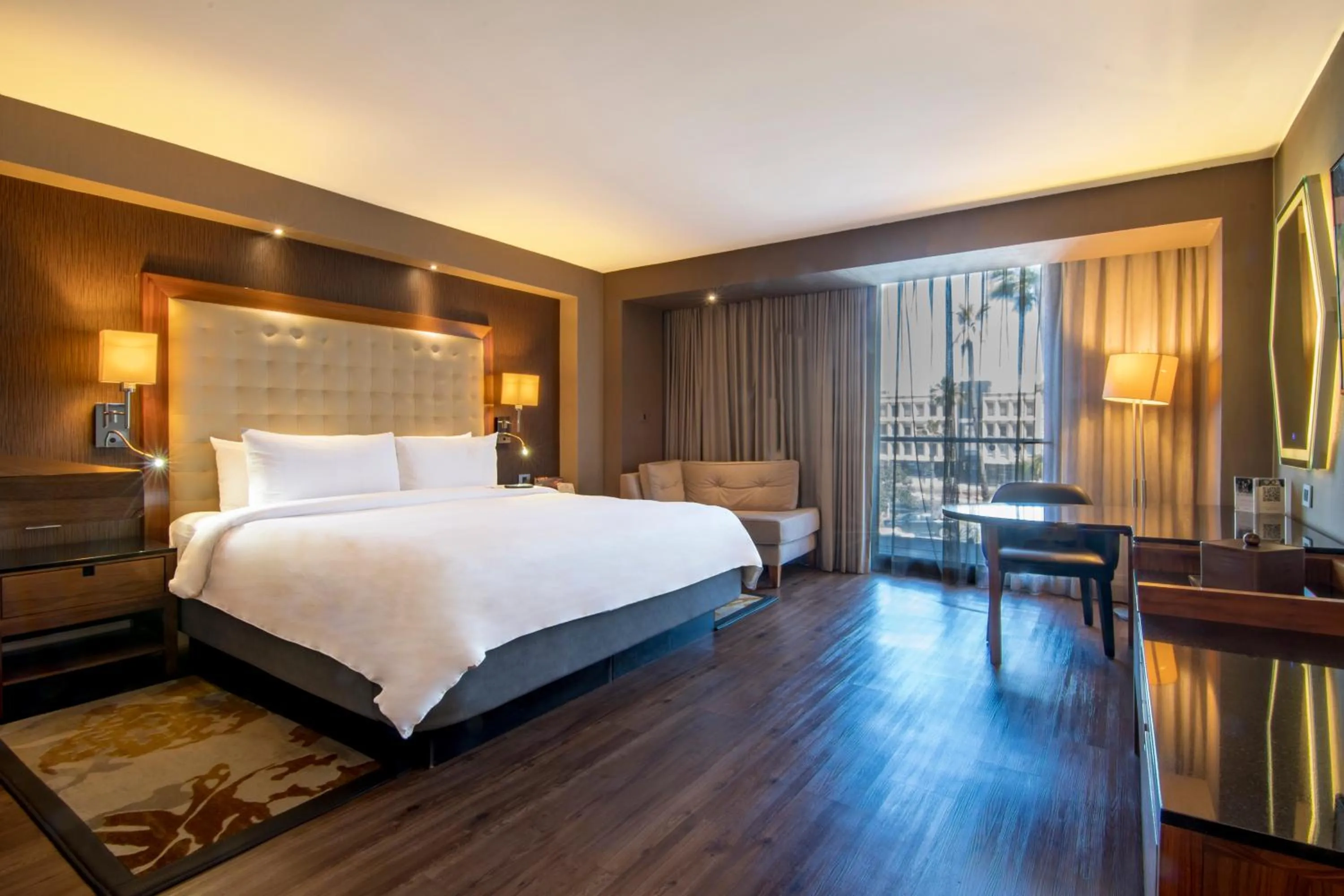 Bed in Hotel Lucerna Tijuana