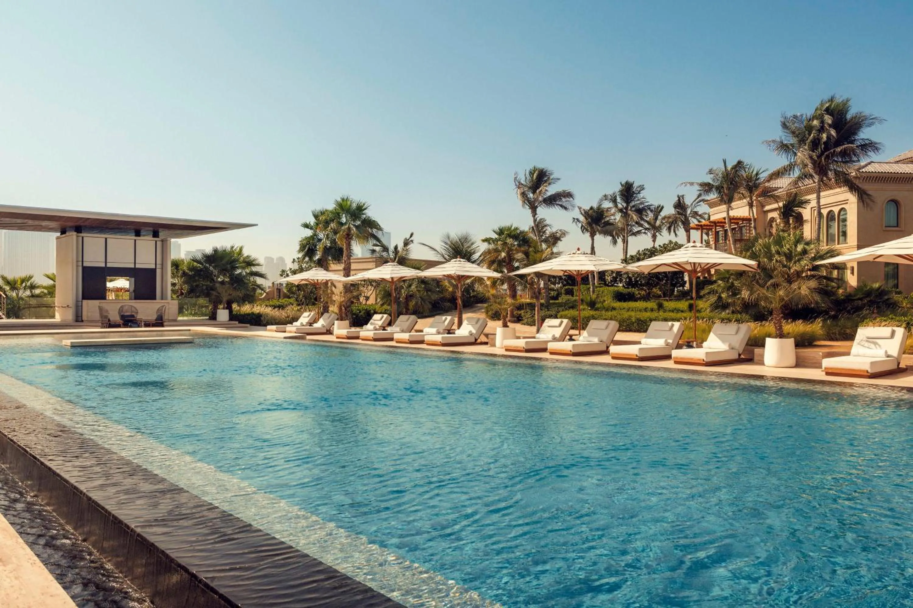 Pool view in One&Only The Palm Dubai