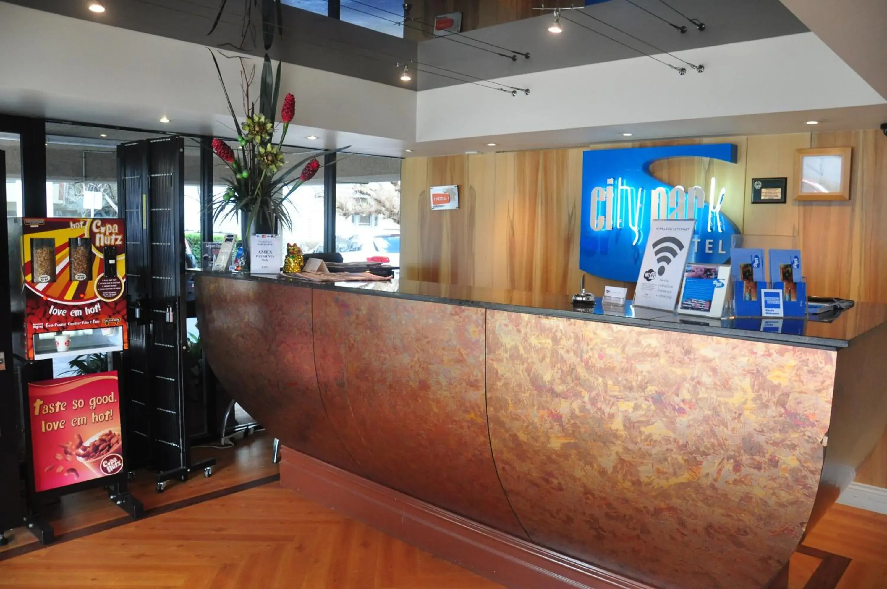 Lobby or reception in City Park Hotel Lobby or reception in City Park Hotel