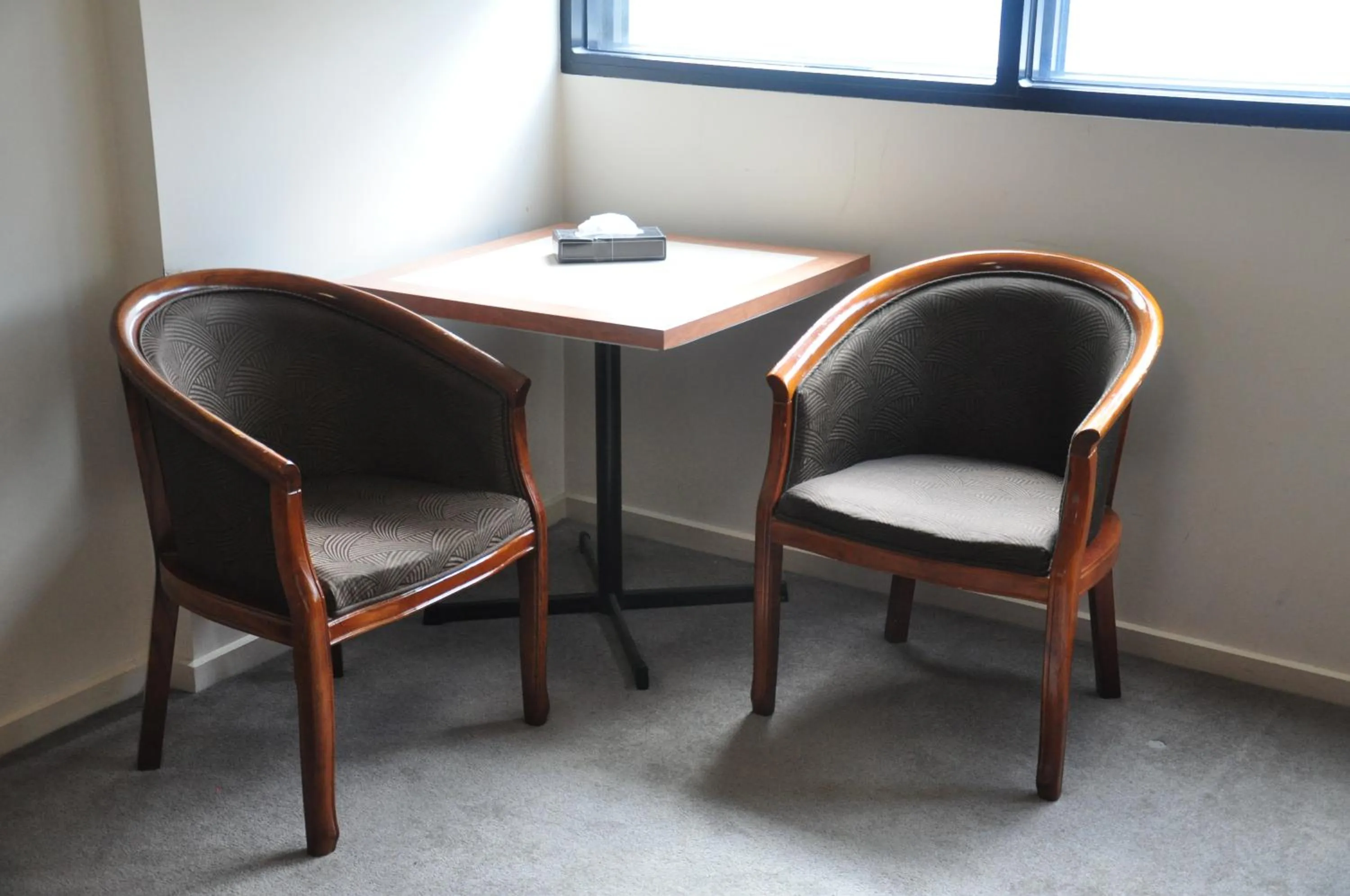 Seating area in City Park Hotel