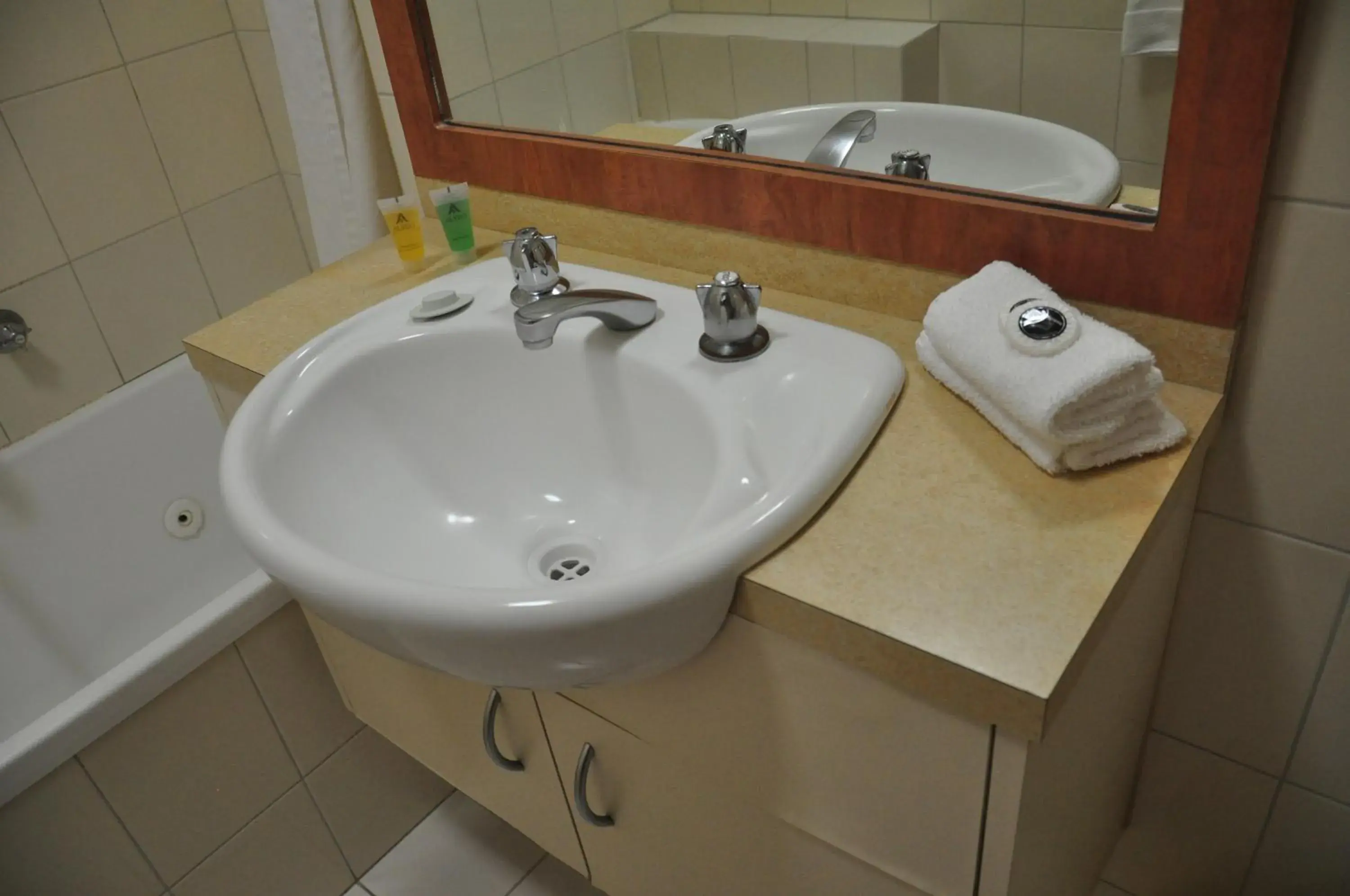 Bathroom in City Park Hotel Bathroom in City Park Hotel