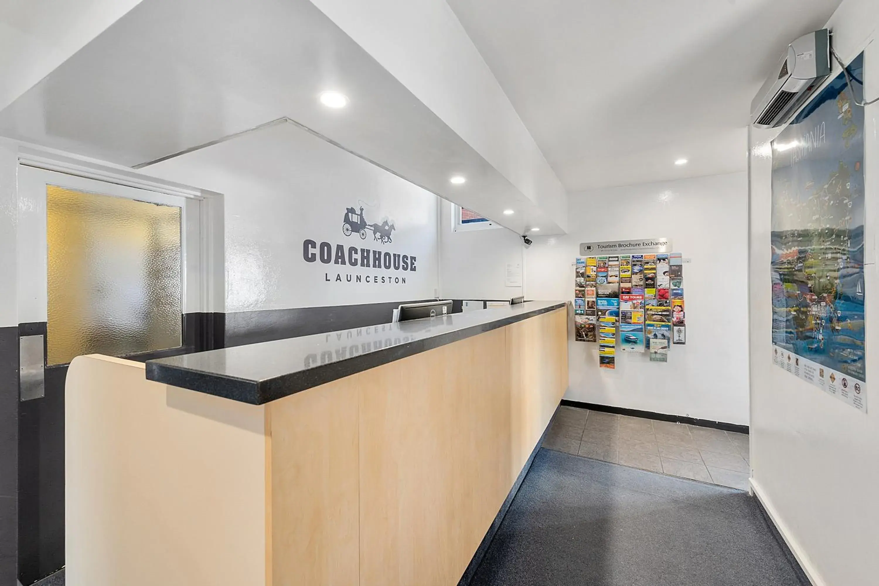 Lobby or reception in Coach House Launceston Lobby or reception in Coach House Launceston