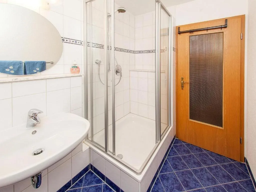 Bathroom in Ferienwohnung Moritz