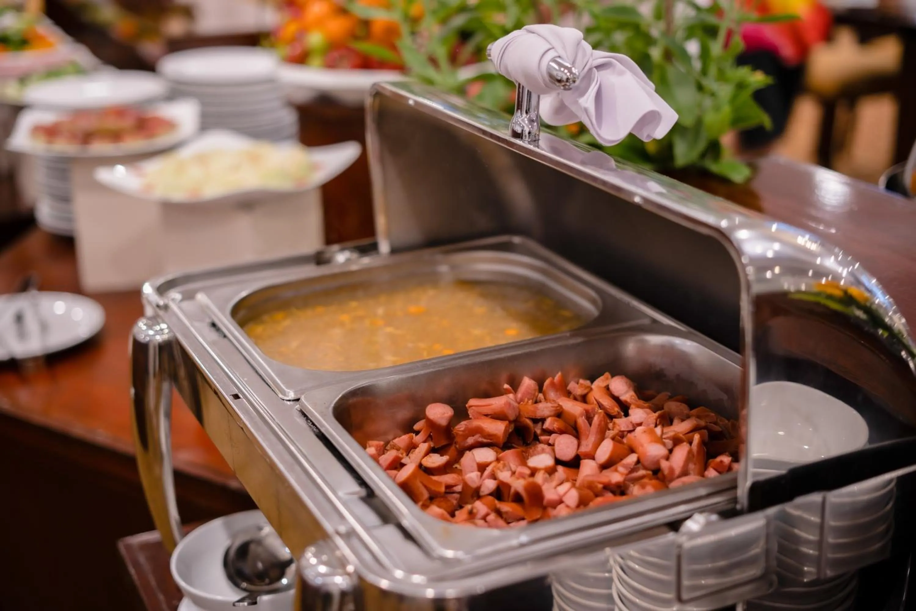 Buffet breakfast in Century Riverside Hotel Hue